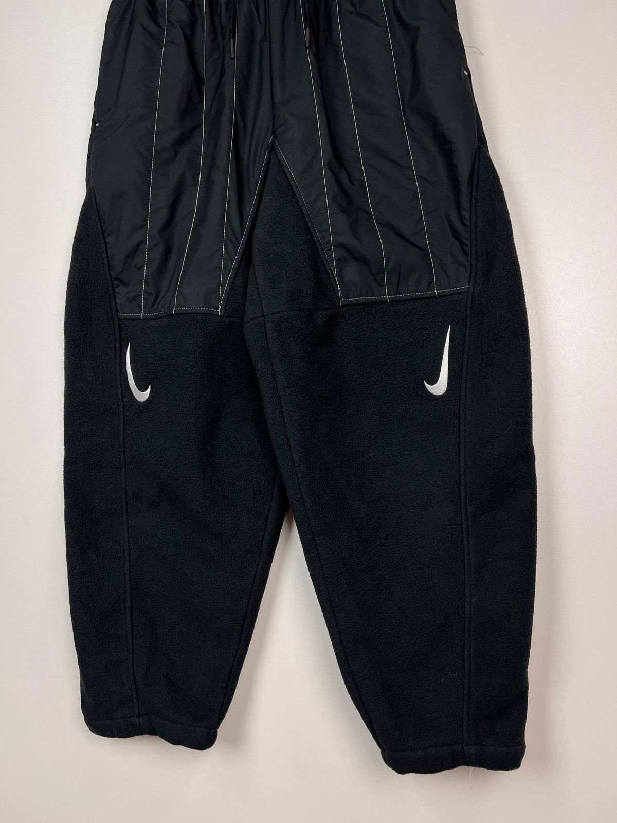 Nike Nike NSW streetwear nylon fleece sweatpants woman size M Size 34" / US 12 / IT 48 - 6 Thumbnail
