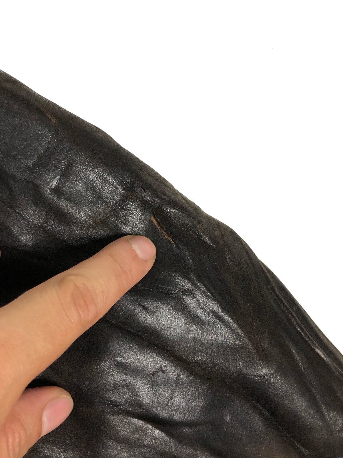 Aero Leathers RARE🔥HORSEHIDE FRONT QUARTER W/ ALPACA WOOL 6-POCKETS Size US M / EU 48-50 / 2 - 17 Thumbnail