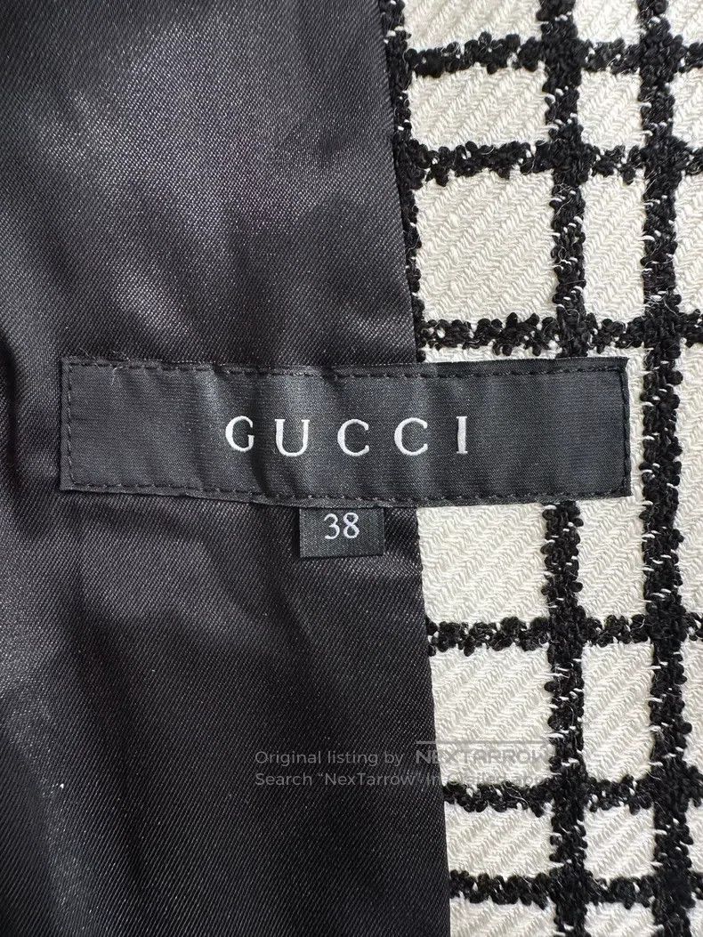 Gucci Gucci Shoulder-length tweed waistcoat Size XS / US 0-2 / IT 36-38 - 8 Thumbnail