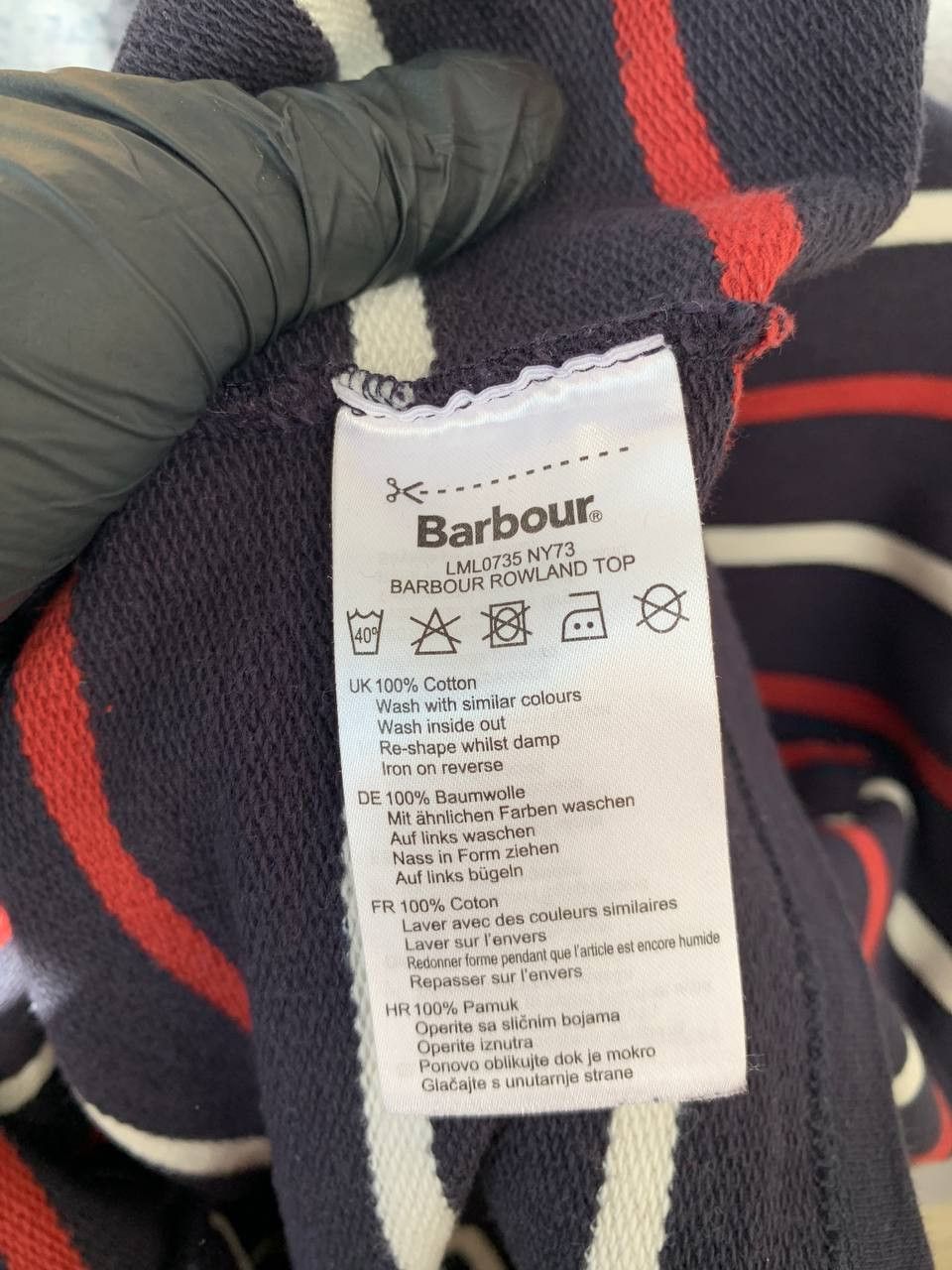 Barbour Barbour National Trust Rowland Sweater Sweatshirt Striped Size M / US 6-8 / IT 42-44 - 8 Thumbnail