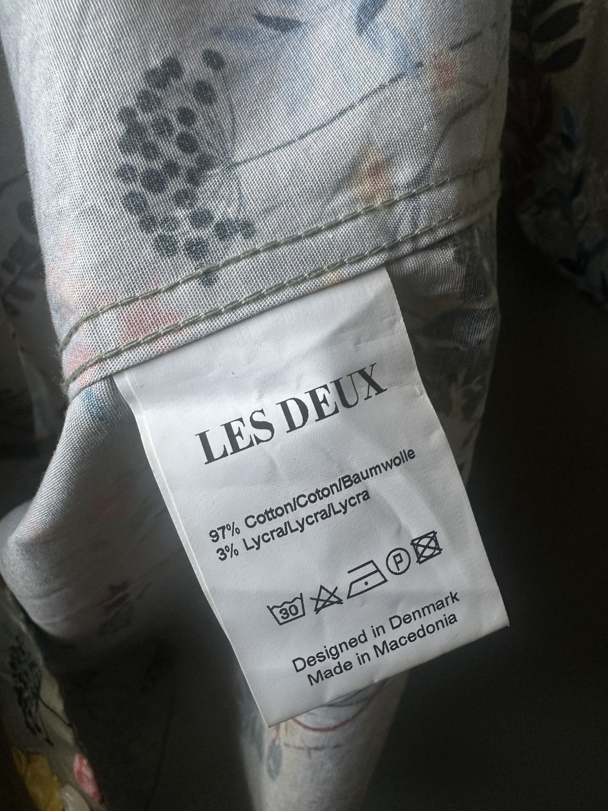 Les Deux Les Deux Copenhague Floral Hawaii Shirt Size S Size US S / EU 44-46 / 1 - 4 Thumbnail