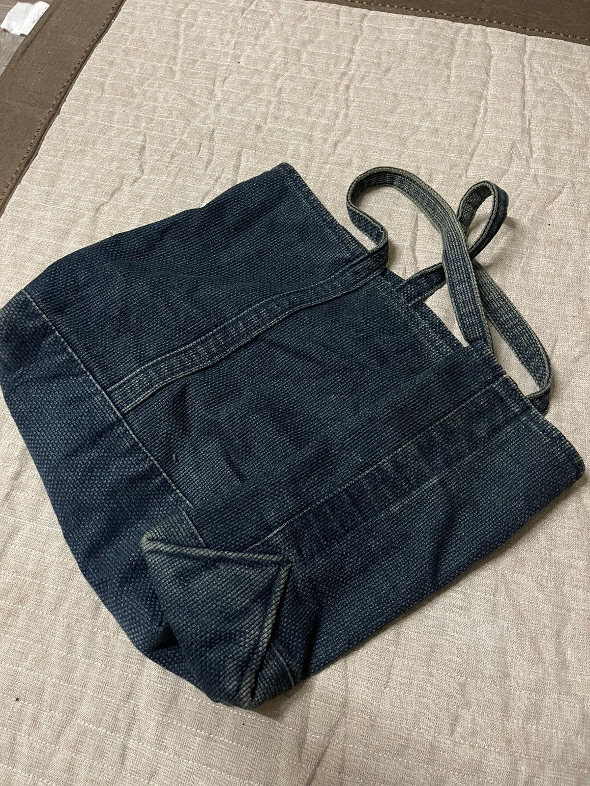 Freemans Sporting Club Freemans sporting club indigo jeans tote bags Size ONE SIZE - 6 Thumbnail