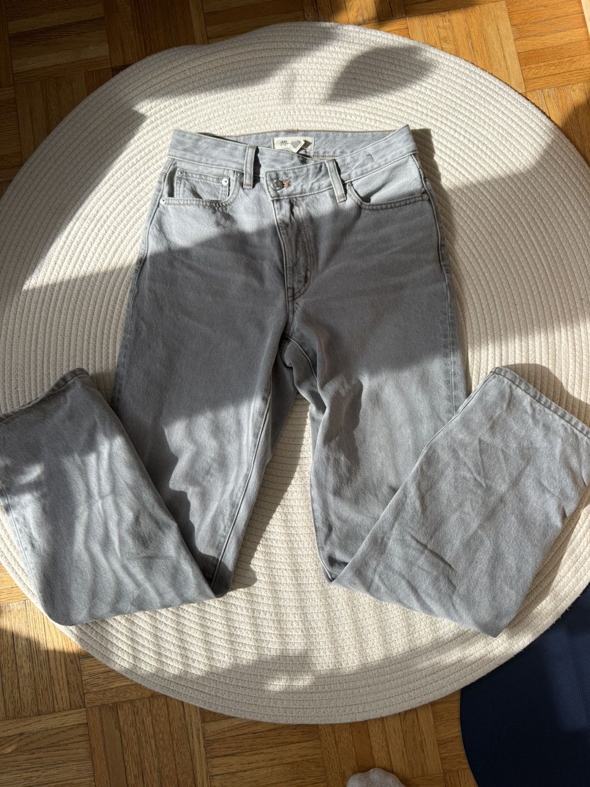 Madewell Madewell The Curvy '90s Straight Jean Grey size 24 Size 26" / US 2 / IT 38 - 4 Thumbnail
