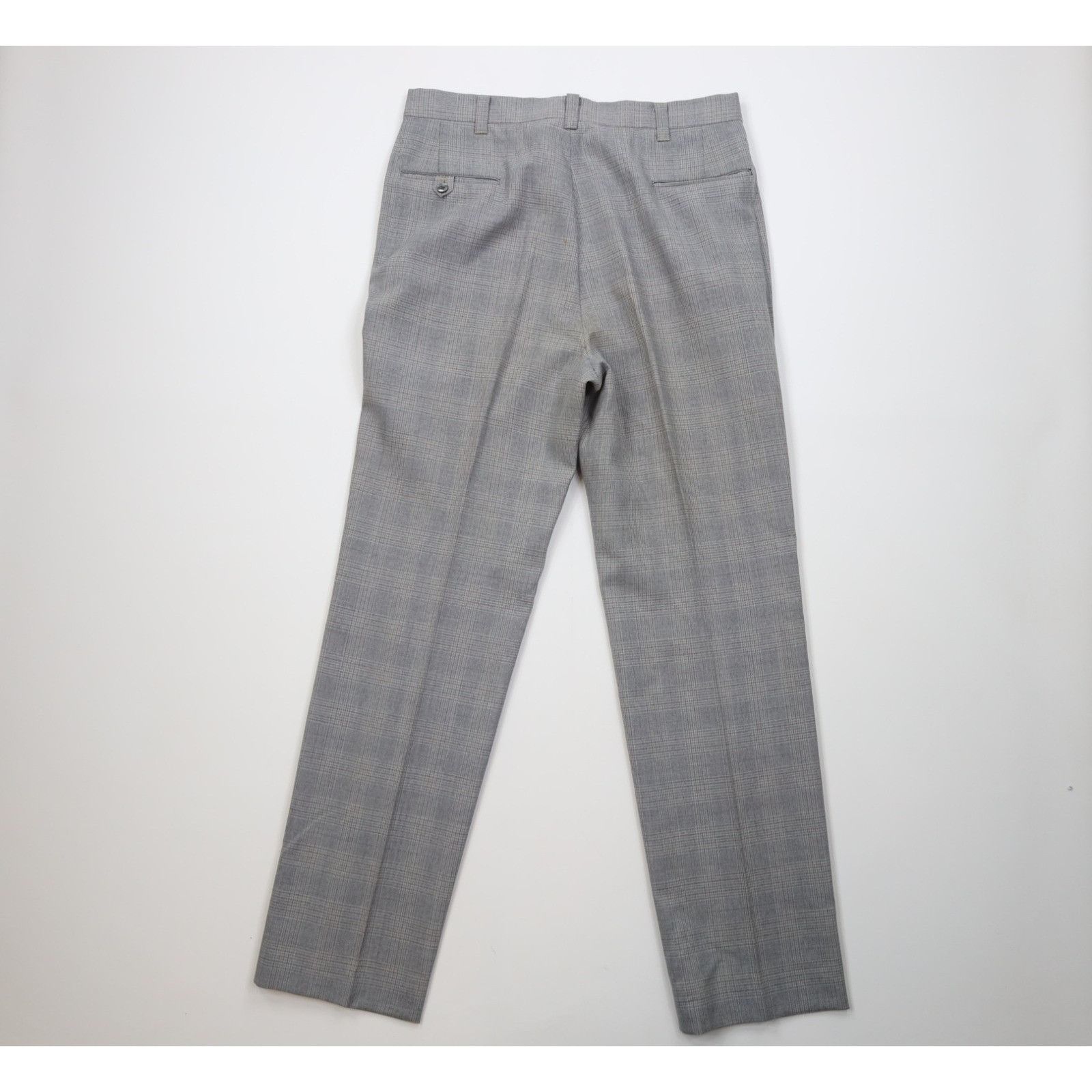 Vintage Vintage 70s Streetwear 2 Piece Wool Suit Plaid Size 42L - 21 Thumbnail