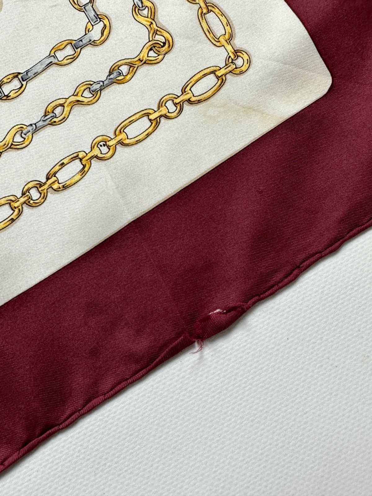 Cartier Vintage Must De Cartier Monogram Silk Scarf Size ONE SIZE - 17 Thumbnail