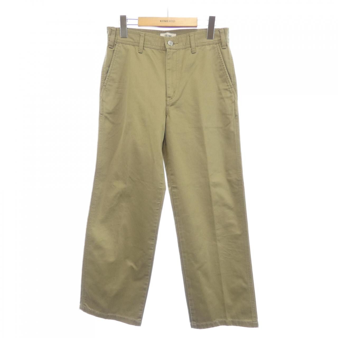 Celine Celine Celine Mid Waist Straight Leg Pants Others Pants 2N227794D DUTY FREE for USA Size ONE SIZE - 1 Thumbnail