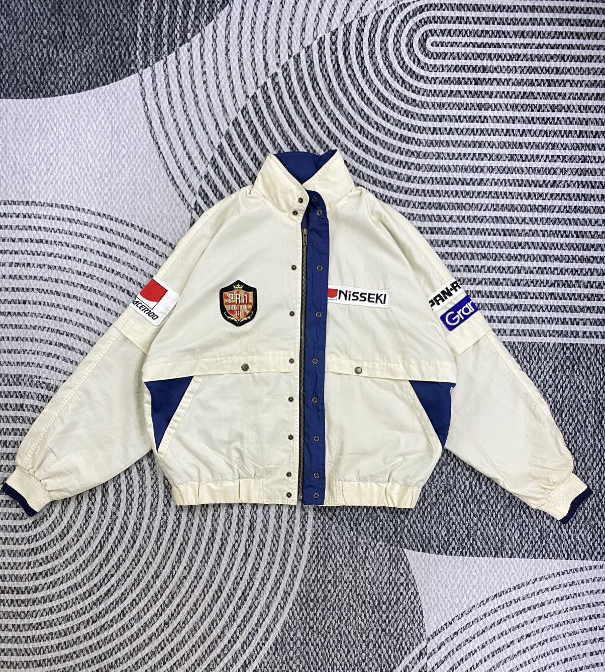 Japanese Brand Vintage Nisseki Nice Racing Team Jacket Size US XL / EU 56 / 4 - 5 Thumbnail
