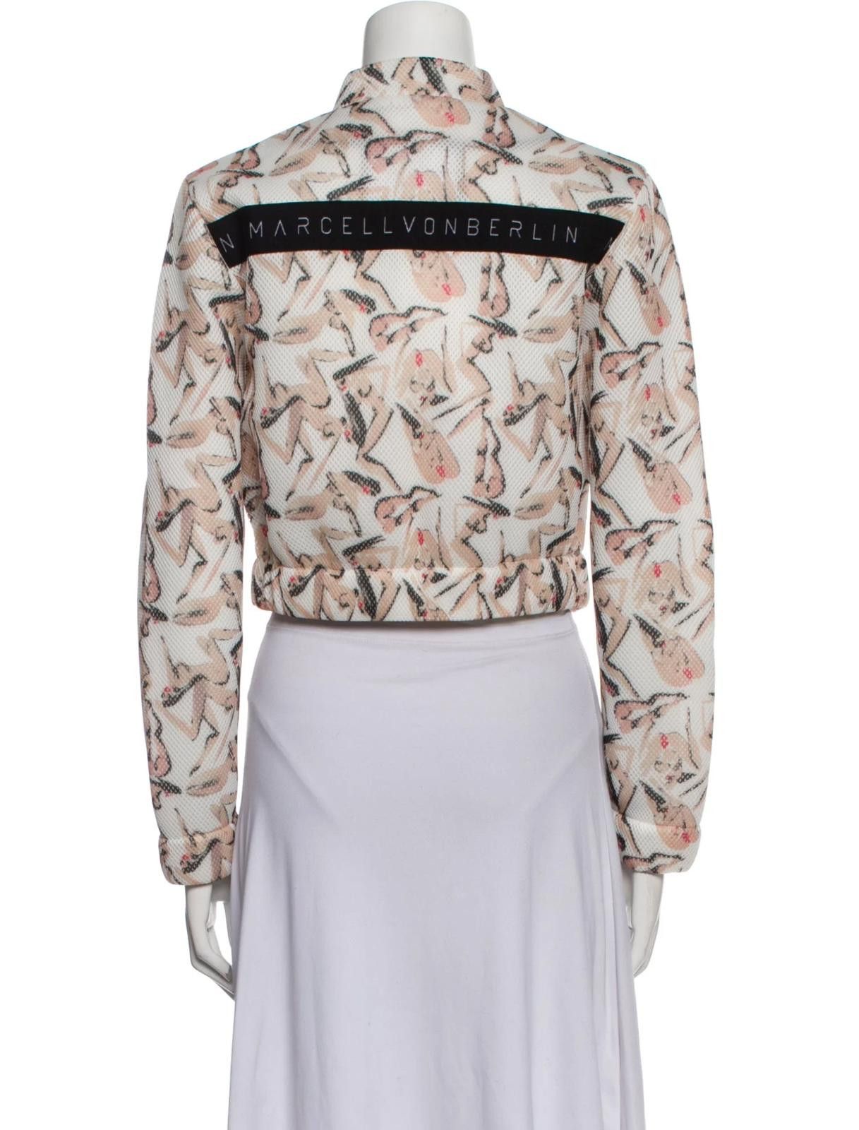 Other Marcell Von Berlin Printed Jacket w/ Stripe Size: M | US 8 Size M / US 6-8 / IT 42-44 - 3 Thumbnail