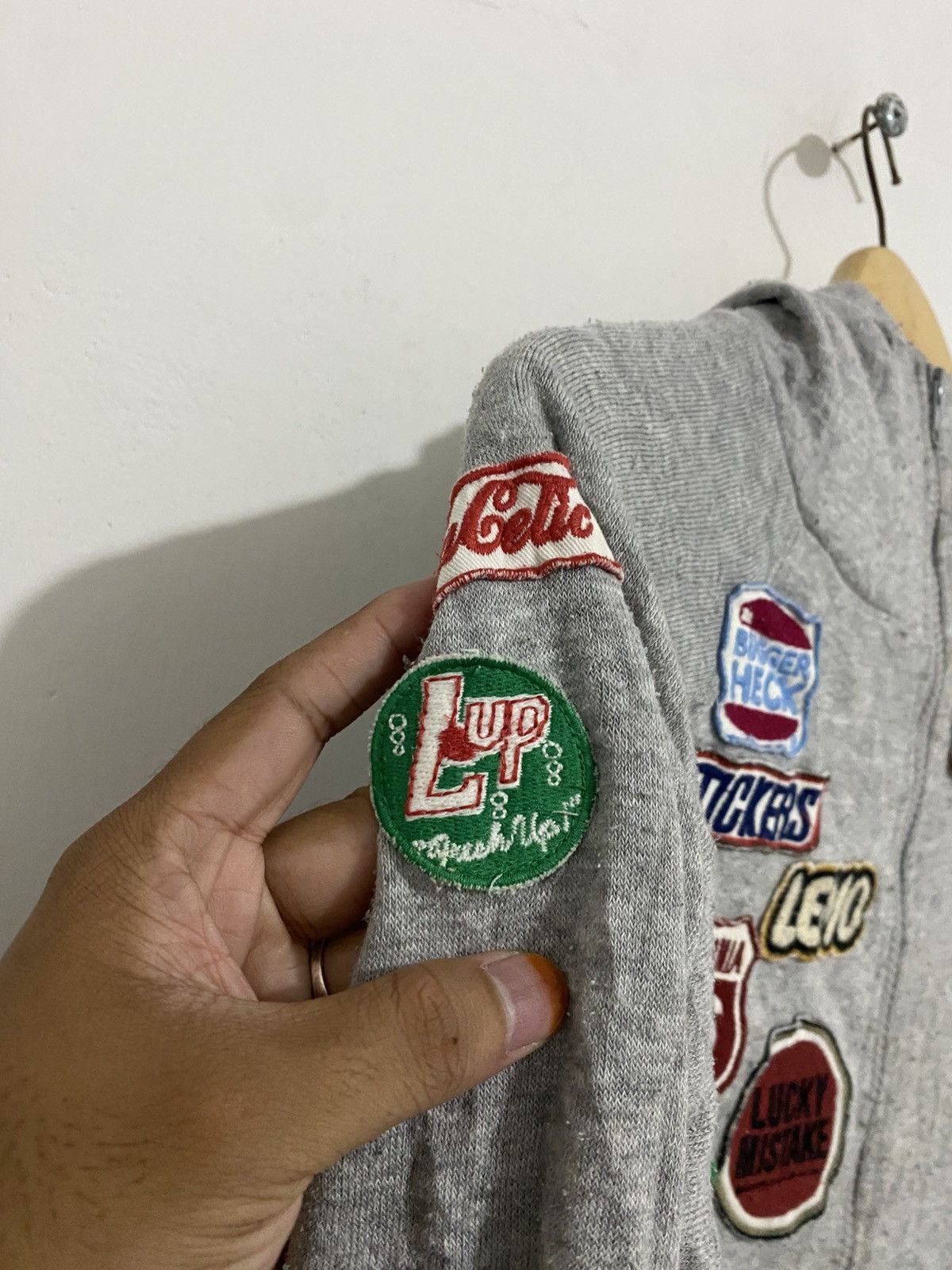 Japanese Brand BINDINGOFFER💸Japanese moussy patched hoodie styled hysteric Size US M / EU 48-50 / 2 - 3 Thumbnail