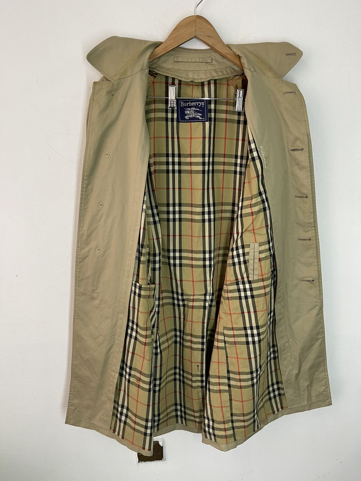 Burberry Prorsum VINTAGE ICONIC BURBERRYS LONDON NOVA CHECK TRENCH Size US M / EU 48-50 / 2 - 3 Thumbnail