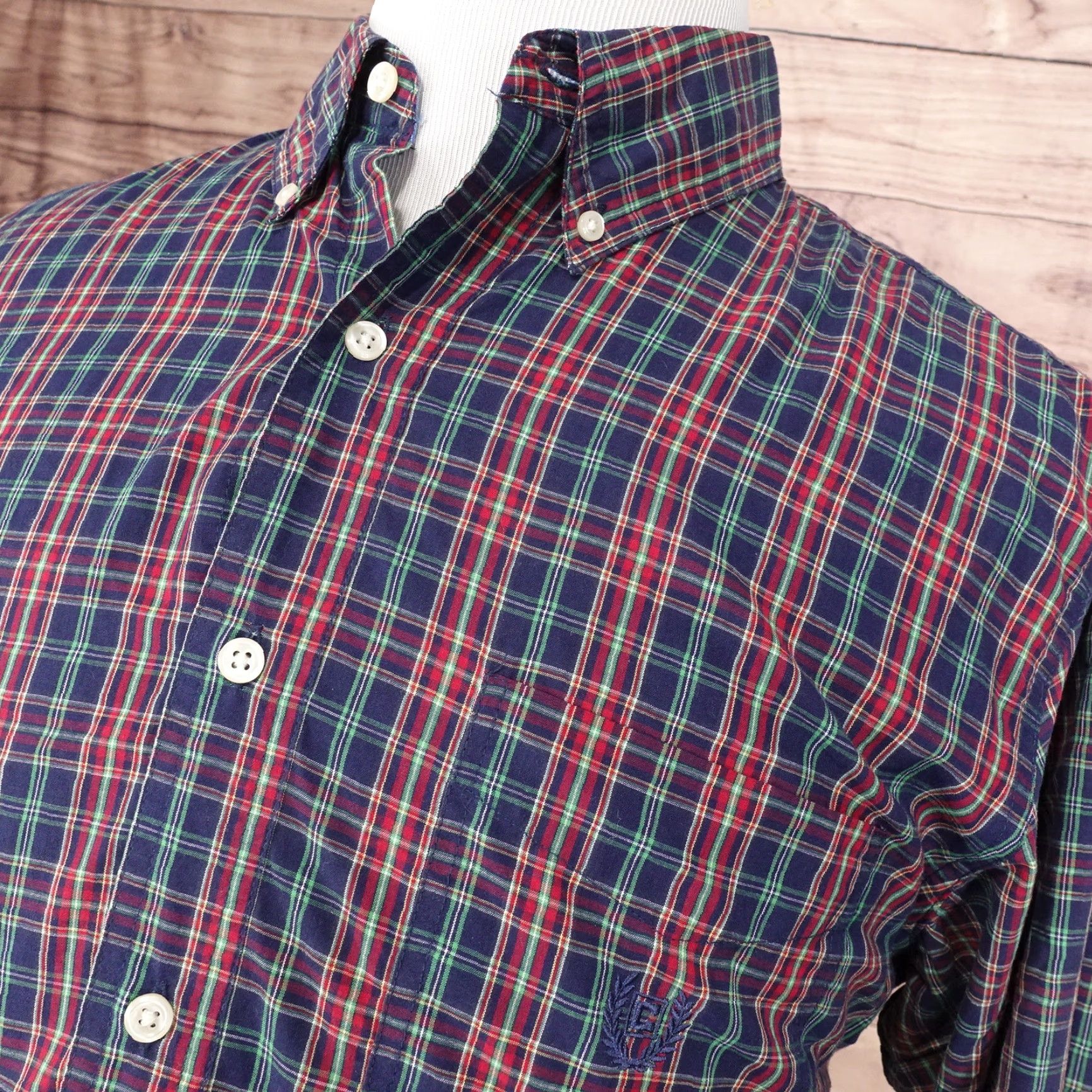 Chaps CHAPS Easy Care Shirt Mens SZ L Long Sleeve Plaid Button-Down Size US L / EU 52-54 / 3 - 2 Thumbnail