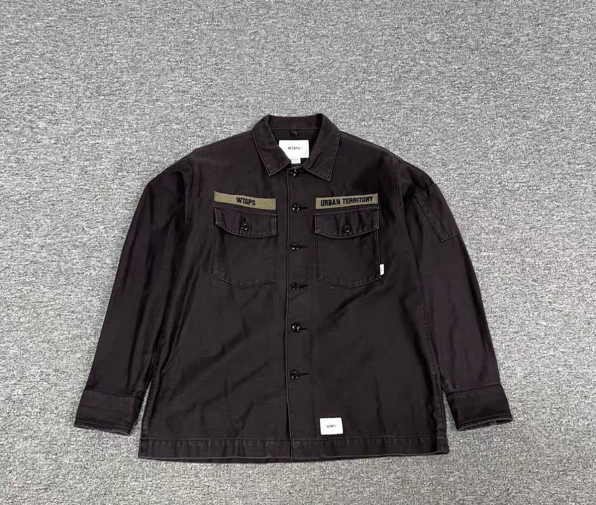 Wtaps WTAPS Double Pocket Logo Shirt Jacket J16 Size US XS / EU 42 / 0 - 1 Thumbnail