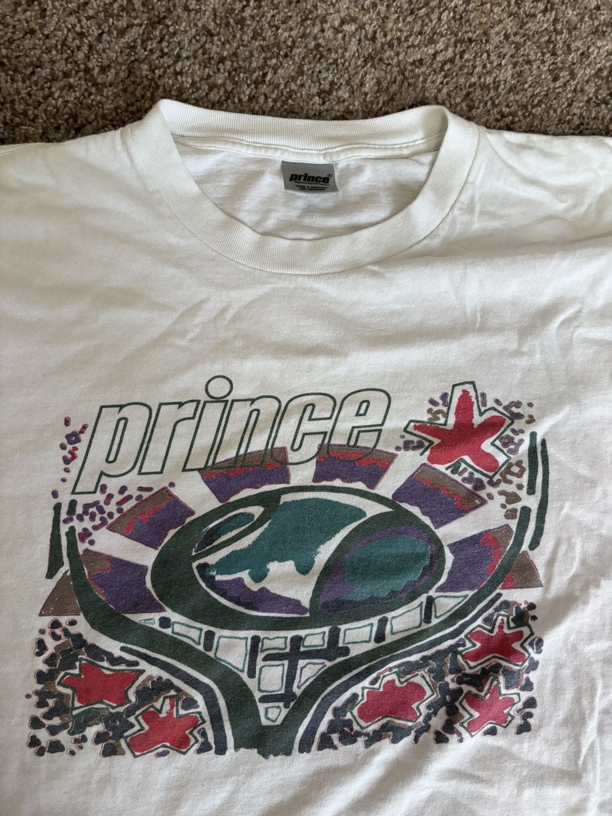 Prince Vintage Prince Tennis Shirt Size XL Size US XL / EU 56 / 4 - 2 Thumbnail