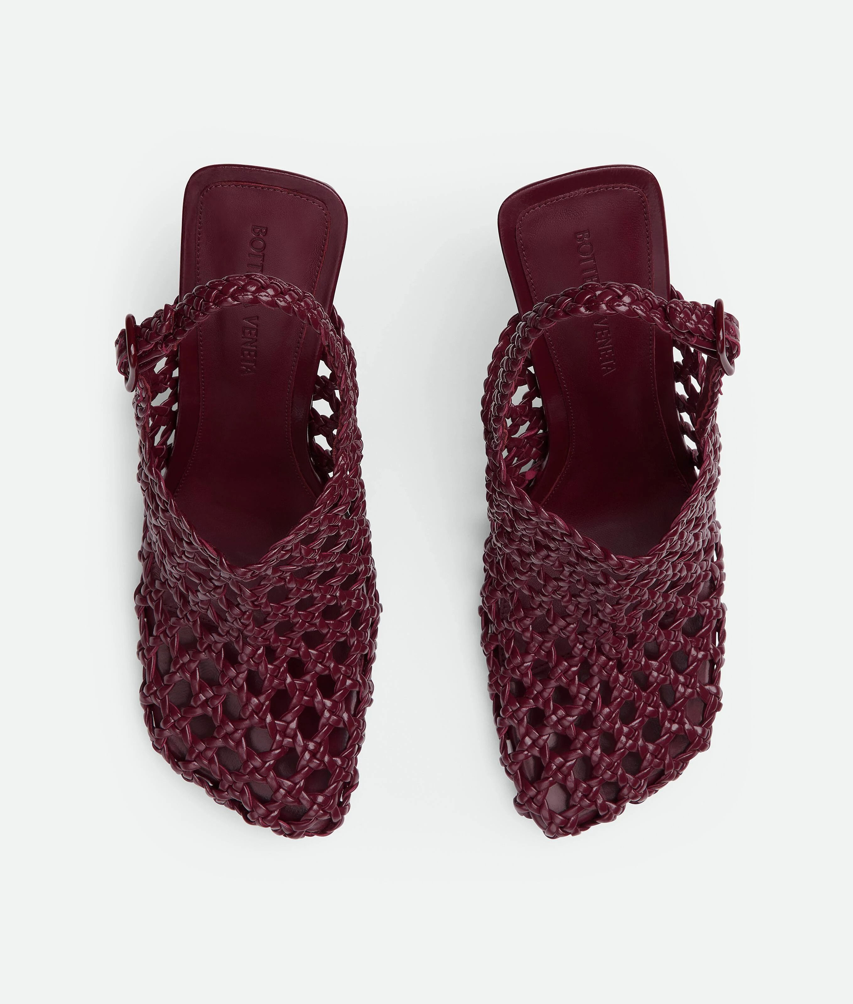 Bottega Veneta o1n1vont1224 Jimbo Slingback Pumps in Bordeaux Size US 6 / IT 36 - 2 Thumbnail