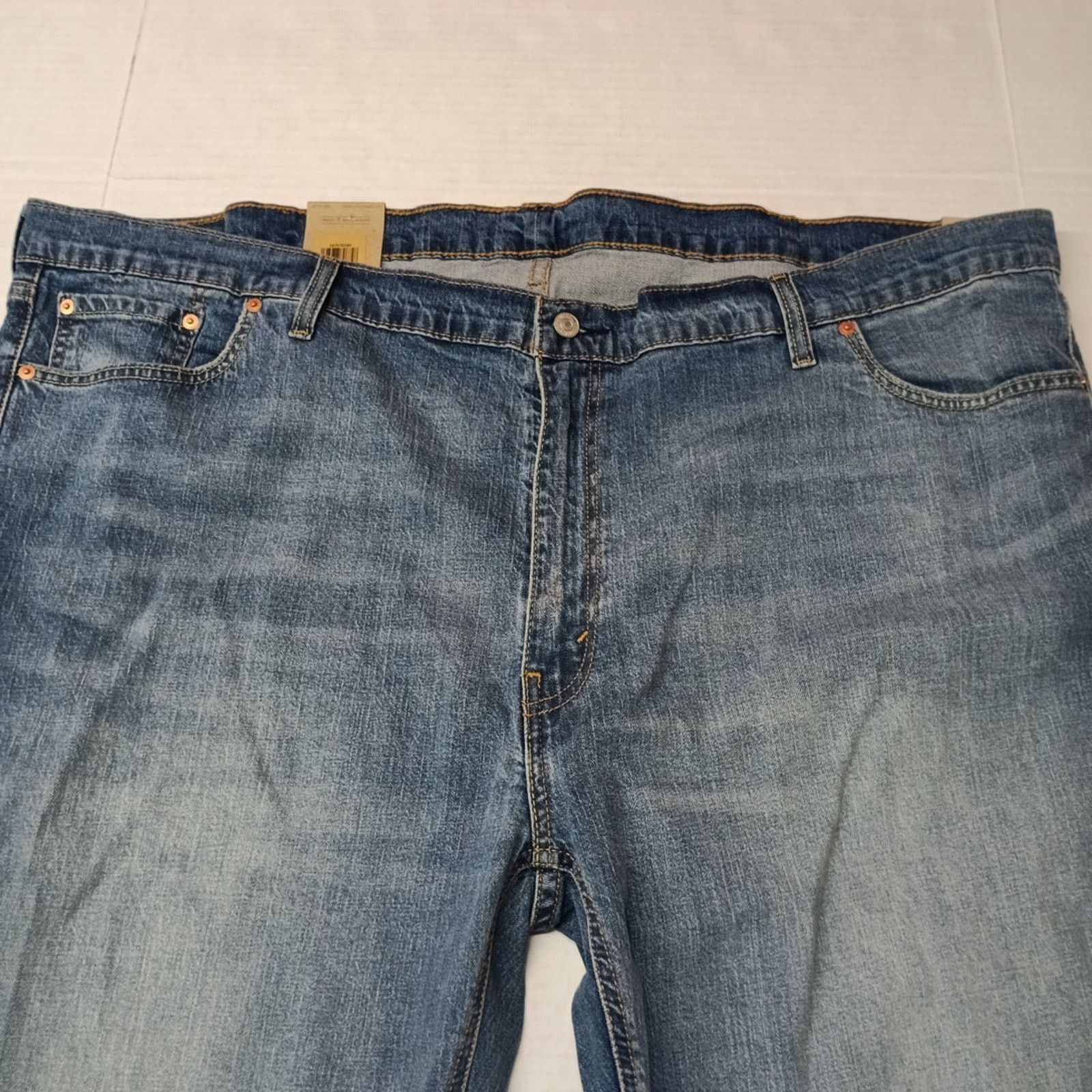 Levi's Levi's 541 Athletic Taper Jeans Men's 54x29 Blue Cotton Size US 44 / EU 60 - 4 Thumbnail