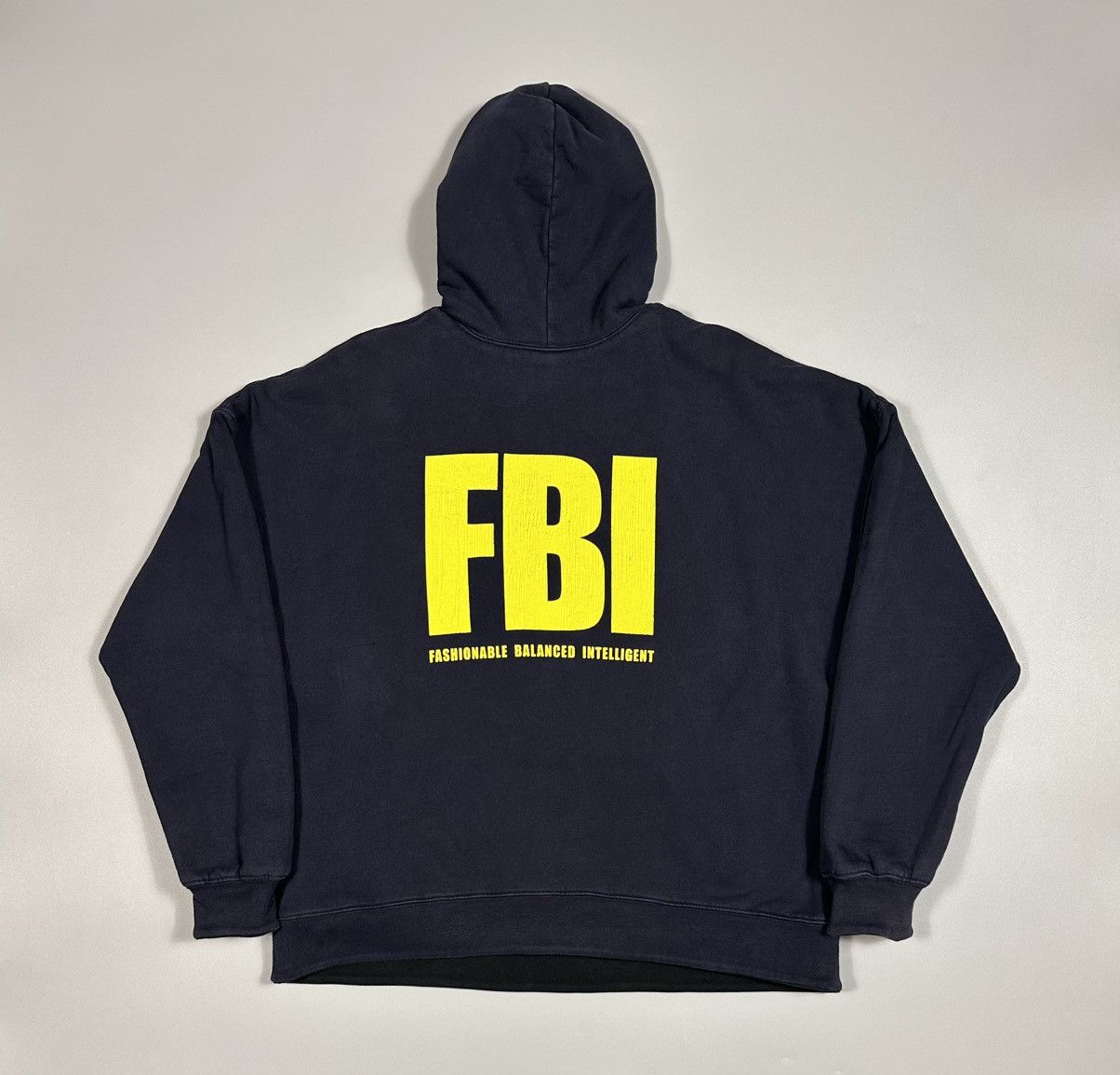 Balenciaga Balenciaga FBI/Tiger Reversible Oversized Hoodie Size US S / EU 44-46 / 1 - 3 Thumbnail