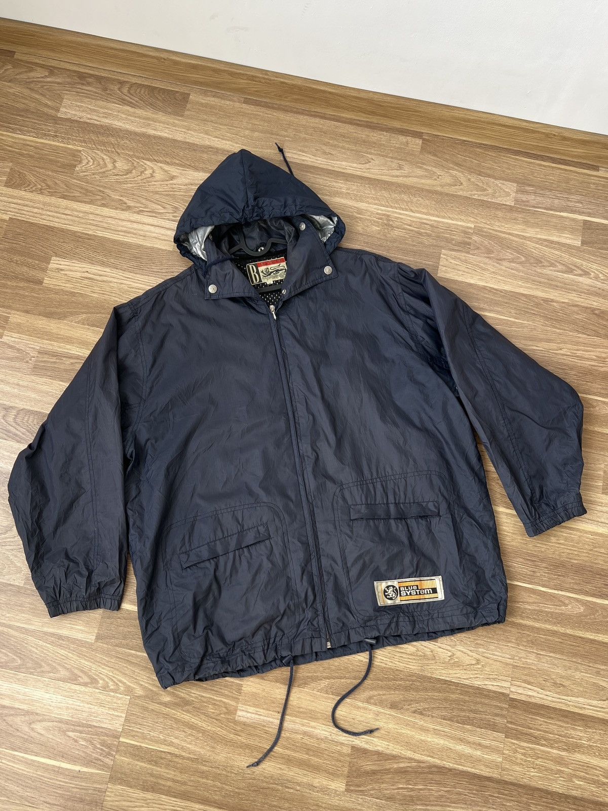 JET SET RARE Vintage Jet Set Blue System Rain Navy Jacket Size M-L Size US M / EU 48-50 / 2 - 2 Thumbnail
