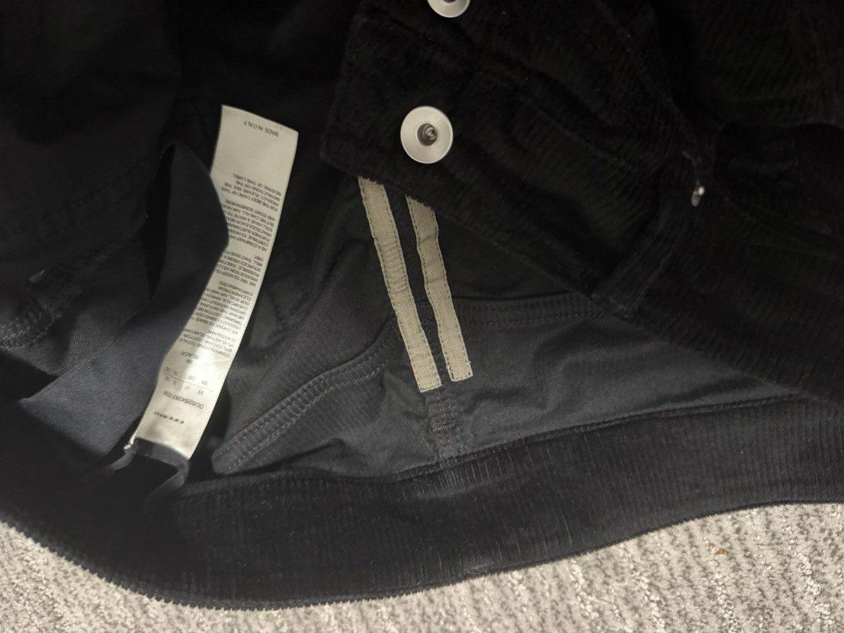 Rick Owens Drkshdw Rick Owens Drkshdw black paneled trousers Size US 33 - 7 Thumbnail