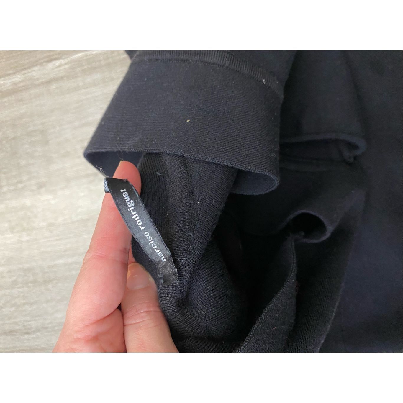 Narciso Rodriguez Narcisco Rodriguez Black Knit Bodycon Dress, Size Small* MSR Size S / US 4 / IT 40 - 4 Thumbnail