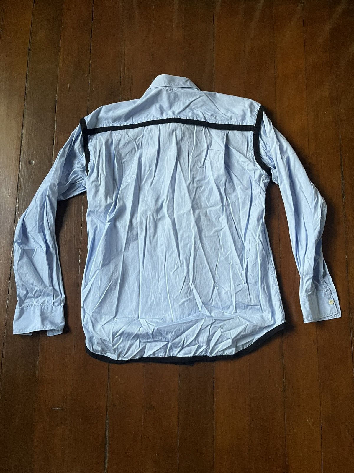 Comme des Garcons SHIRT Comme des Garcons SHIRT Piped Seam Shirt Size US XS / EU 42 / 0 - 12 Thumbnail
