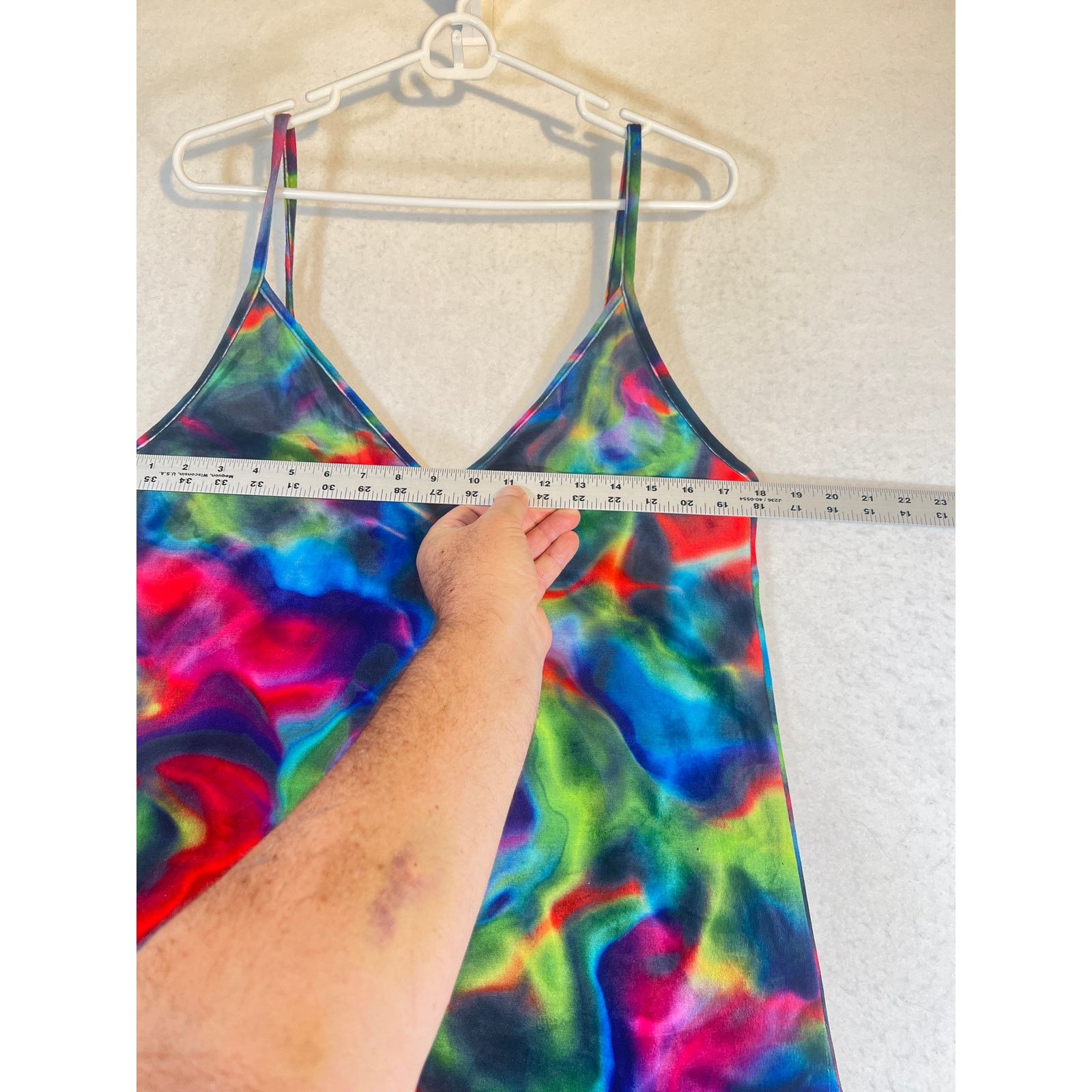Hurley Hurley Nebula Mini-Dress Woman's M Tye Dye Adjustable Straps Size M / US 6-8 / IT 42-44 - 6 Thumbnail