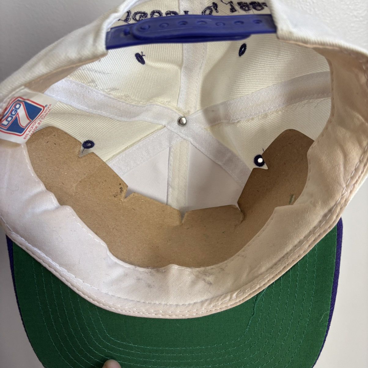 Logo 7 × Vintage $60 Vintage 1994 Brickyard 400 Inaugural Year SnapBack Hat Size ONE SIZE - 5 Thumbnail