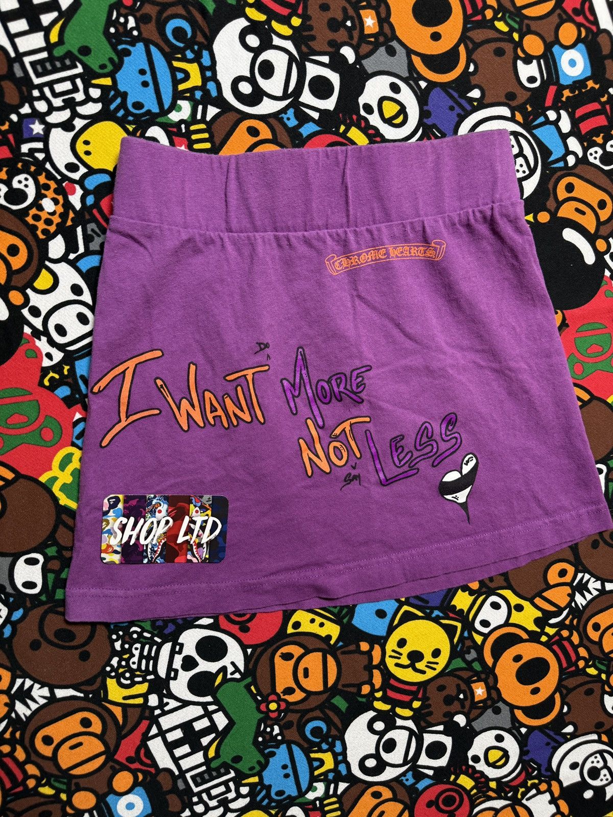Chrome Hearts Chrome Hearts Purple Matty Boy Skirt Size 27" / US 4 / IT 40 - 6 Thumbnail