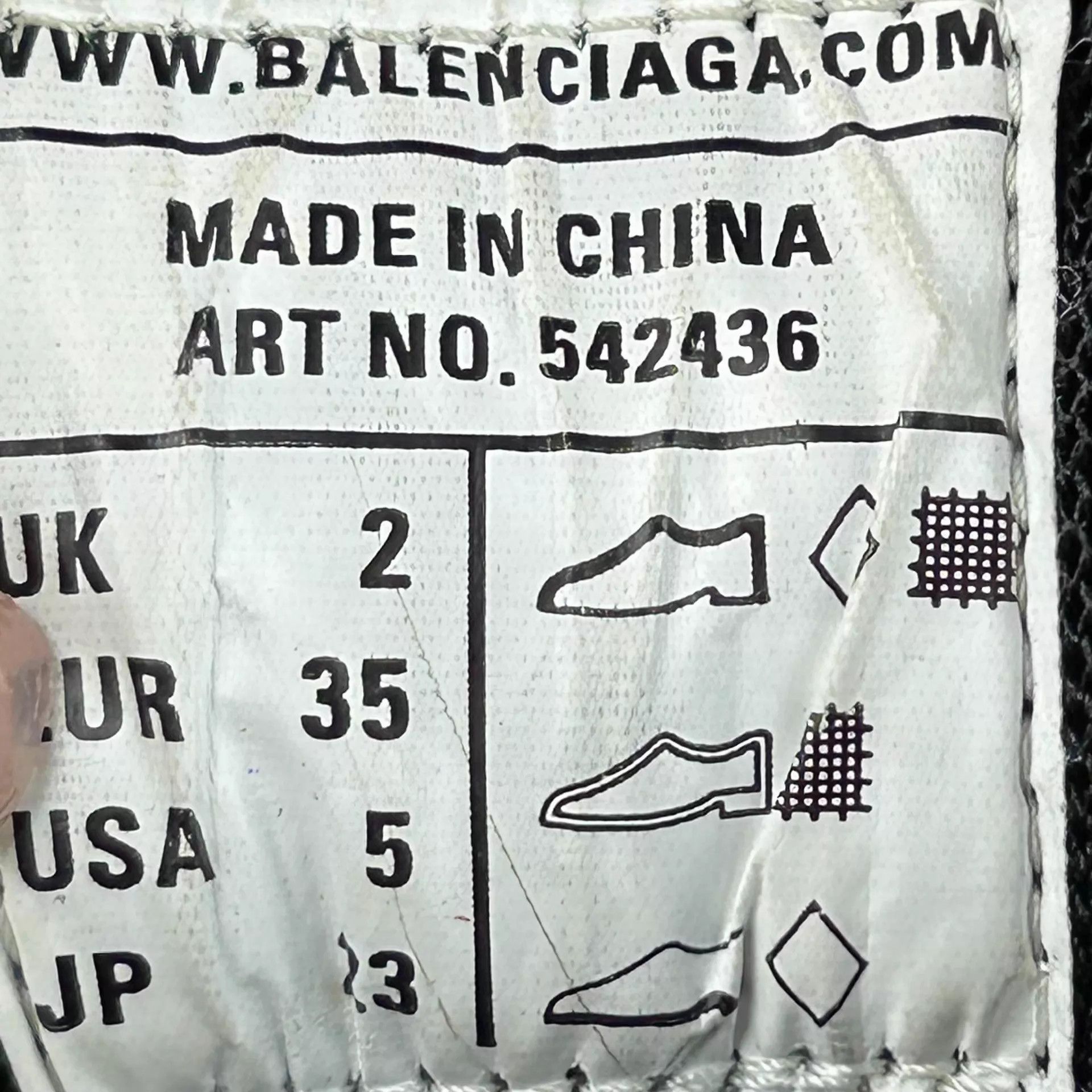 Balenciaga Balenciaga Black Dad Sneaker 35 Size US 4.5 / IT 34.5 - 7 Thumbnail