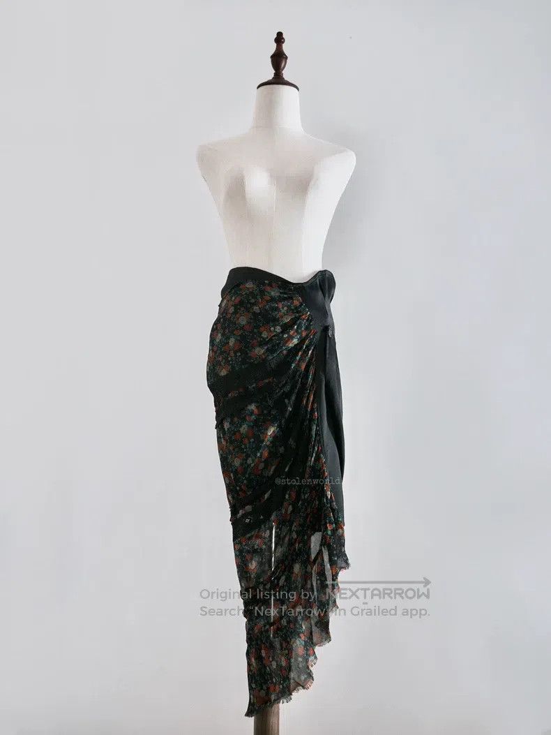 Junya Watanabe Junya Watanabe size S Floral Skirt Size 22" - 7 Thumbnail