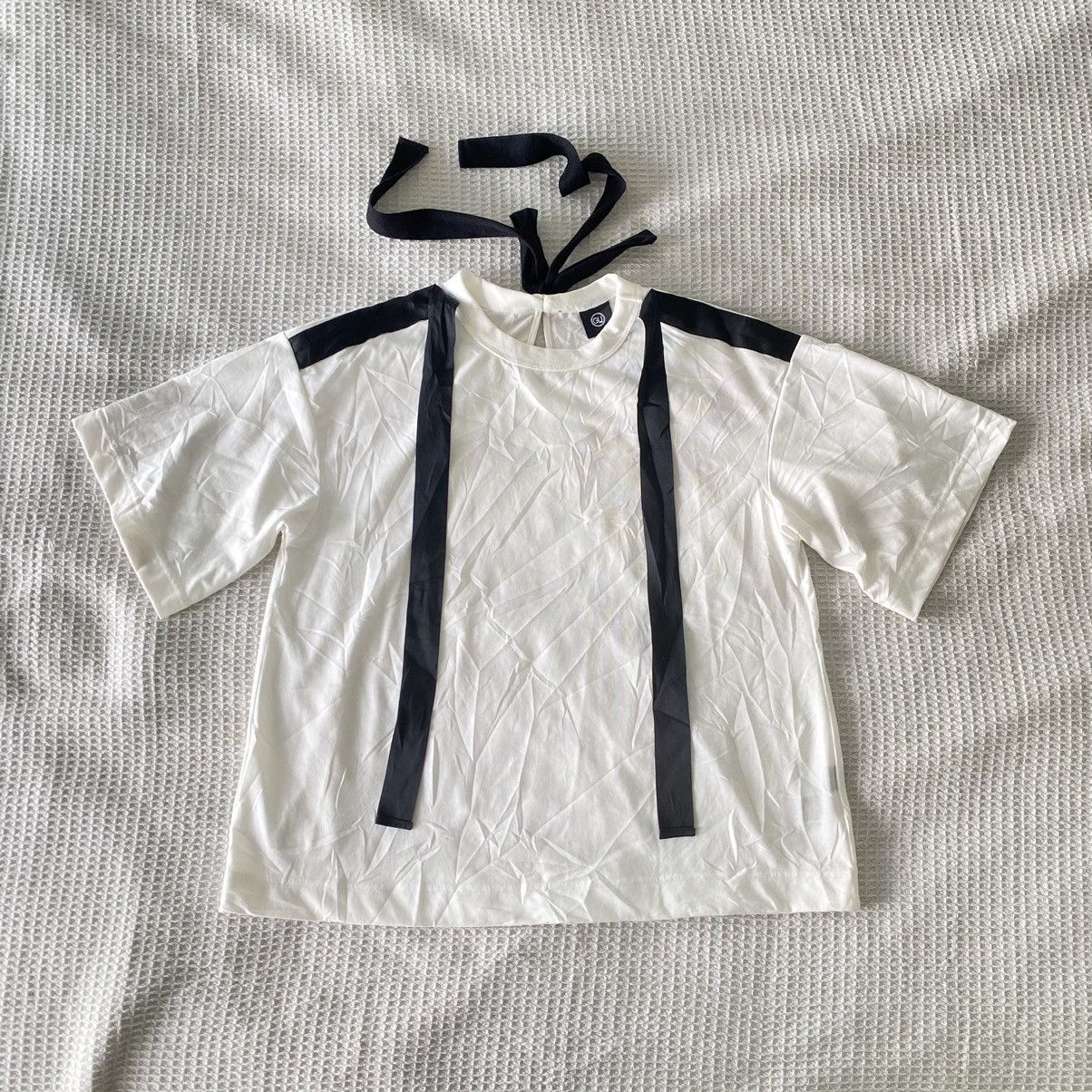 image of Archival Clothing x Gu Stealsundercover Bondage Style X Gu Tee in White (Size Small)