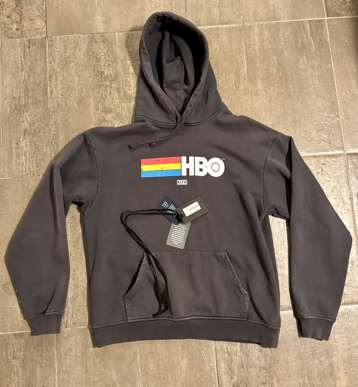 Kith Kith HBO Rainbow Logo Vintage Hoodie SS21 Large Size US L / EU 52-54 / 3 - 1 Thumbnail