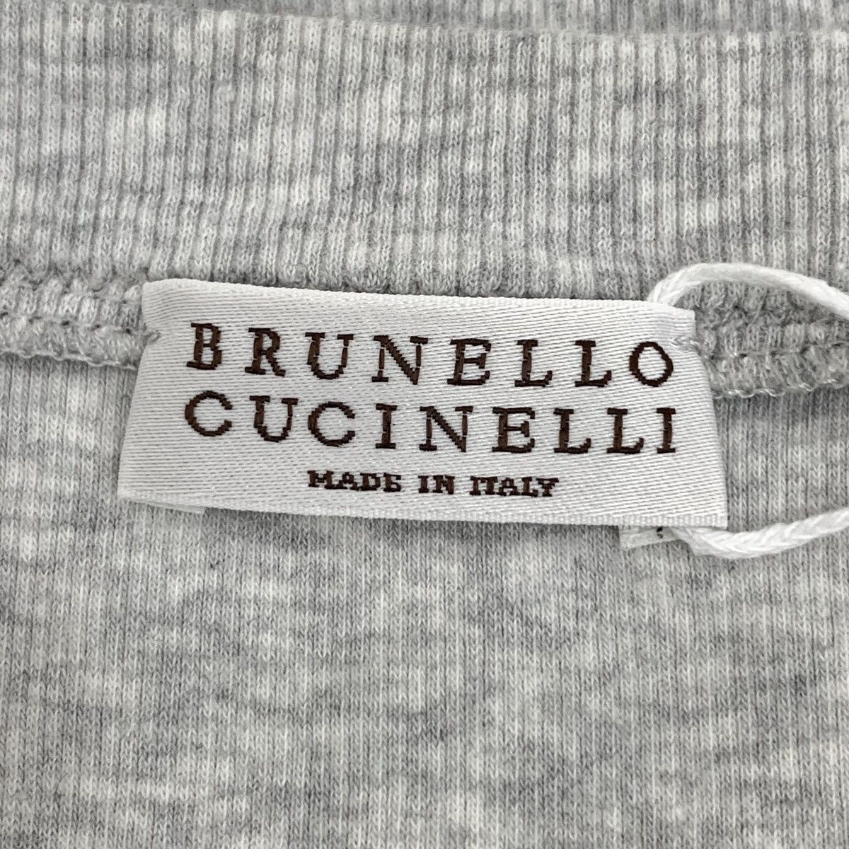 Brunello Cucinelli Brunello Cucinelli Grey Long Sleeve Knit Sweater K26WX Size S / US 4 / IT 40 - 5 Thumbnail