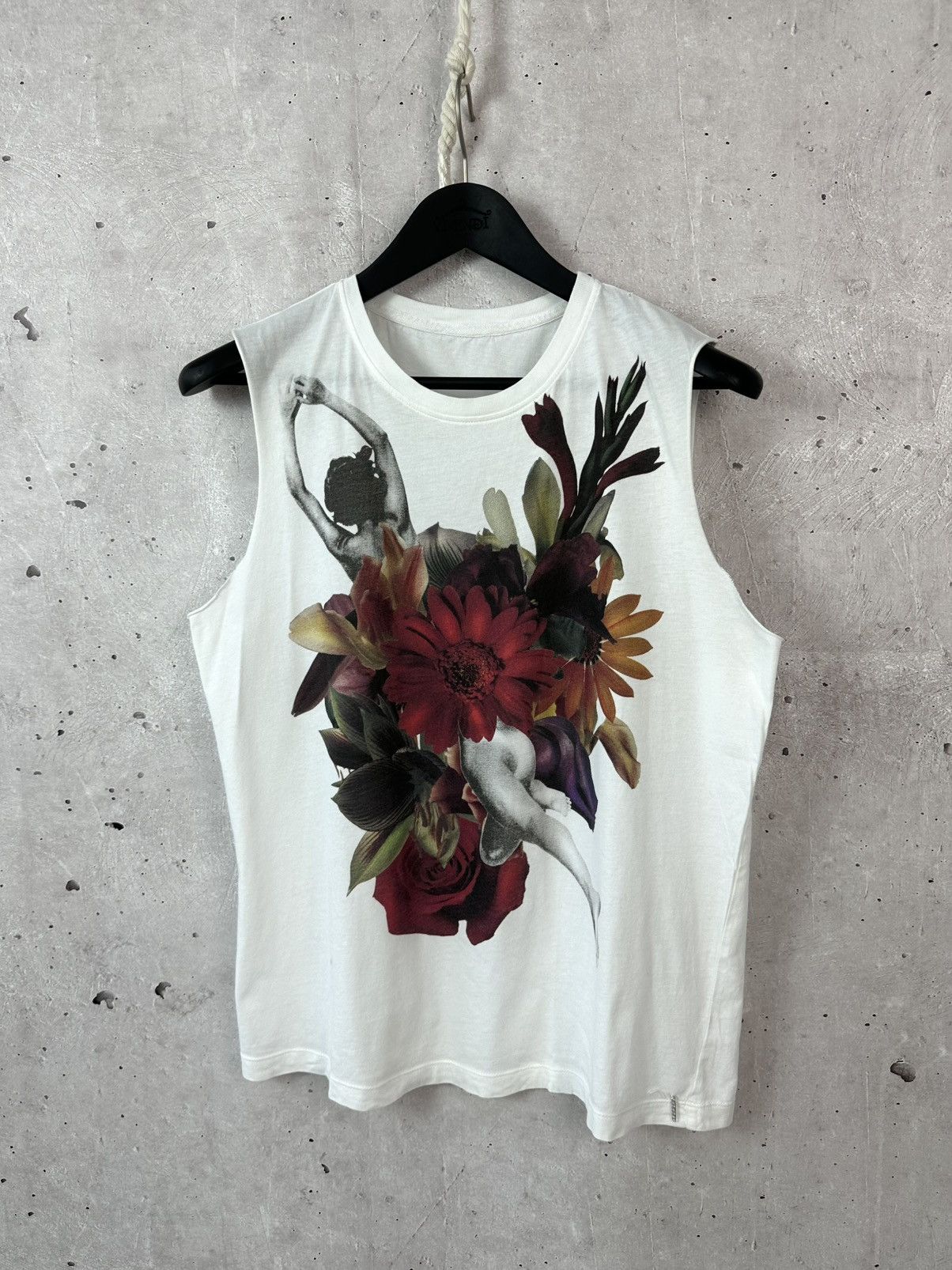 Diesel Vintage Diesel Printed White Top Size US S / EU 44-46 / 1 - 1 Thumbnail