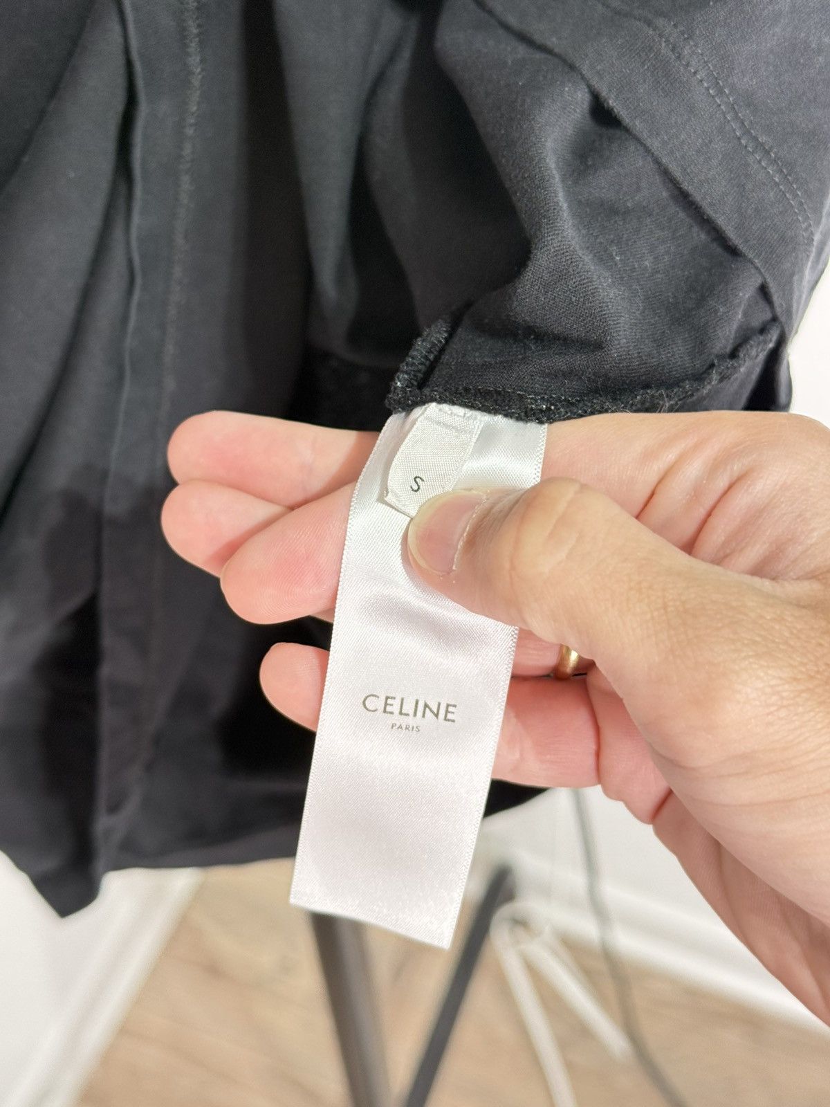 Celine Celine Gradient Logo T Shirt Size US M / EU 48-50 / 2 - 6 Thumbnail