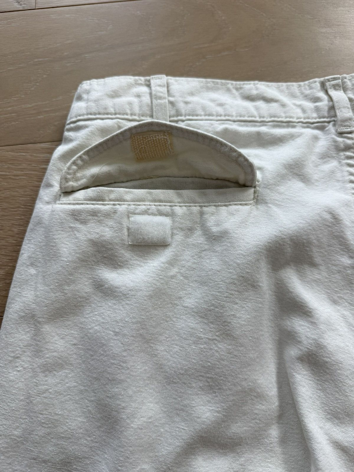 Levi's Vintage 80s White Pleated Levi’s 501 Pants Size 31" - 9 Thumbnail