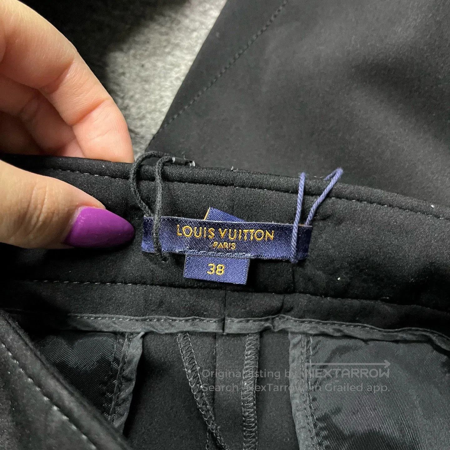 Louis Vuitton black button-up cargo pants by louis vuitton. Size US 38 / EU 54 - 3 Thumbnail