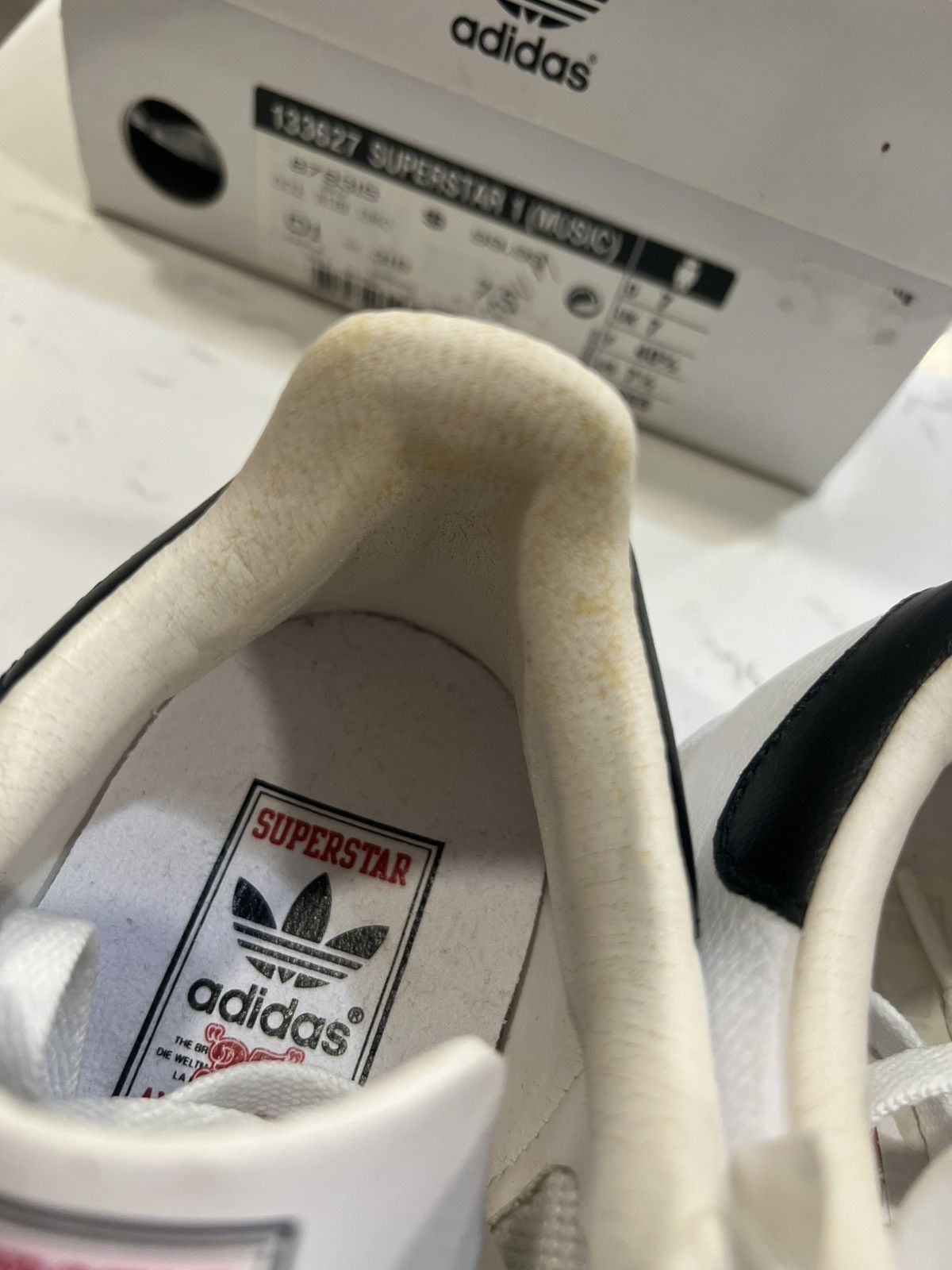 Adidas Adidas superstar 1 music RUN DMC sz 7.5 Size US 7.5 / EU 40-41 - 18 Thumbnail