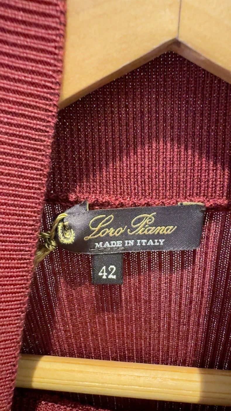 Loro Piana Loro piana High collar silk vest Size L / US 10 / IT 46 - 5 Thumbnail