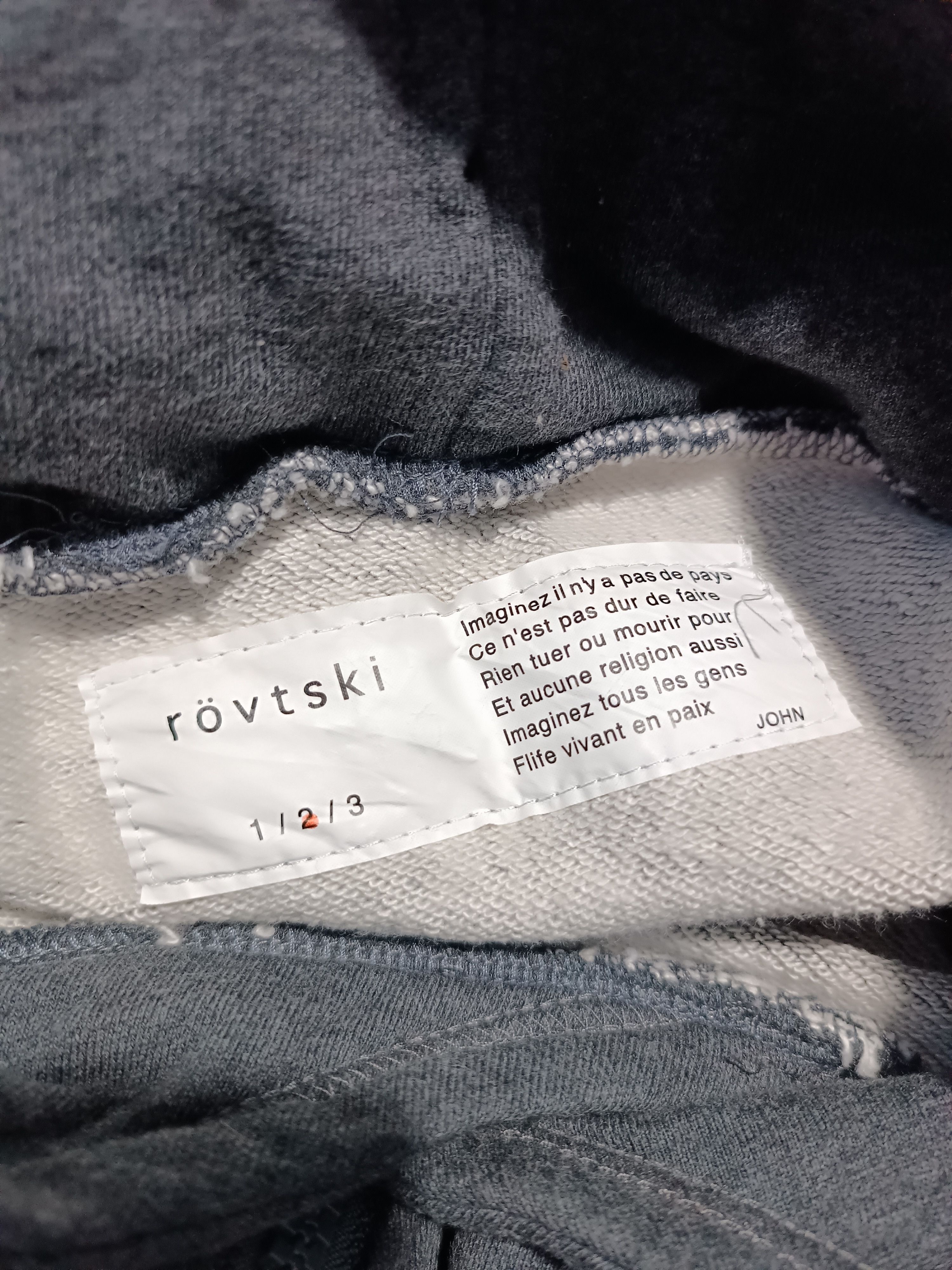 Japanese Brand Asymmetrical Zip-Up Sweatshirt Hoodie Size US M / EU 48-50 / 2 - 9 Thumbnail
