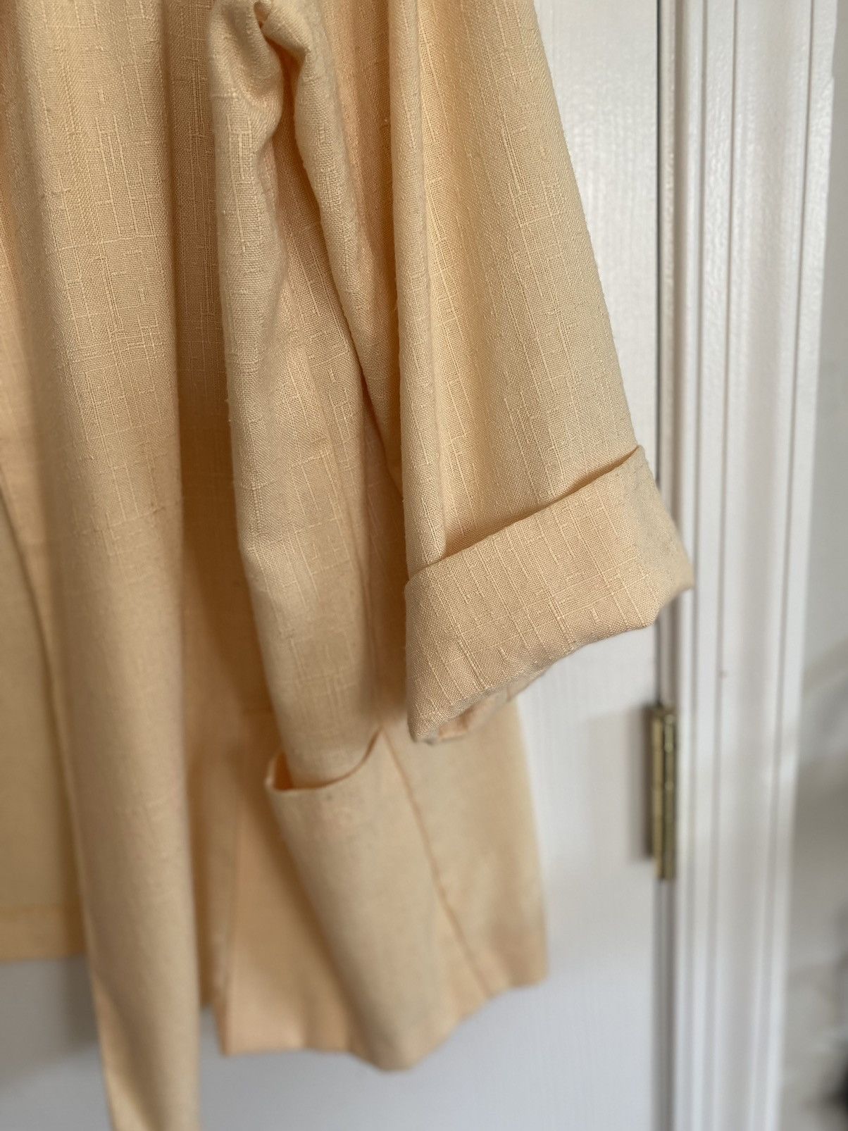 Other VINTAGE JOANNA LINEN SHOULDER PAD BLAZER JACKET SIZE XL Size XL / US 12-14 / IT 48-50 - 4 Thumbnail