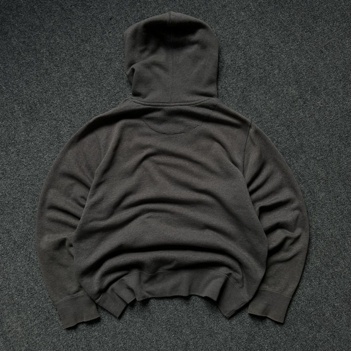 Nike VTG Japanese Style Dark Gray Hoodie Nike Size L Distressed Size US L / EU 52-54 / 3 - 10 Thumbnail