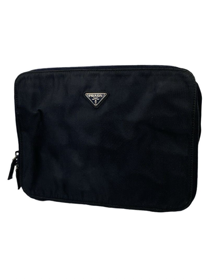 Prada Prada Tessuto Beauty Nylon Clutch Bag Size ONE SIZE - 1 Thumbnail