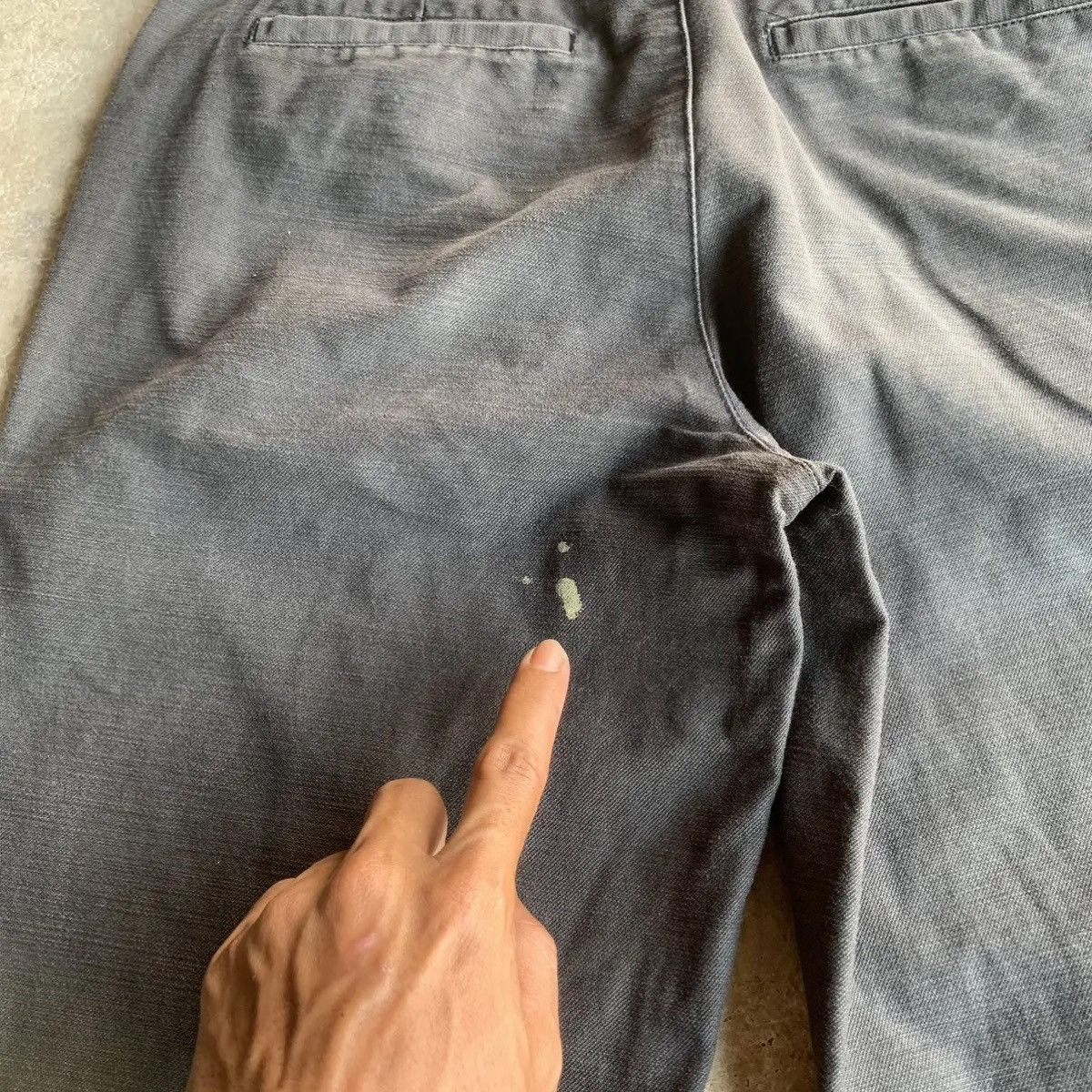 Gap 5-Pocket GAP W29 L31 Blank Slim Fit Faded Chino Pants Size US 29 - 12 Thumbnail