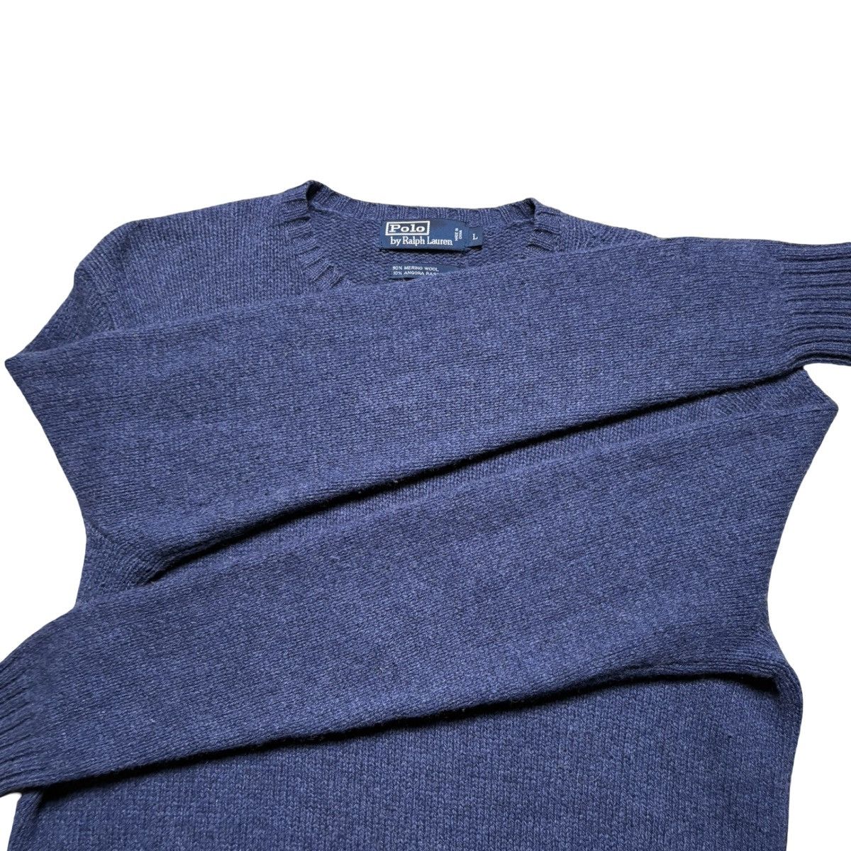 Polo Ralph Lauren Polo Ralph Lauren Crew Sweater Merino Wool Rabbit Hair Size US L / EU 52-54 / 3 - 7 Thumbnail