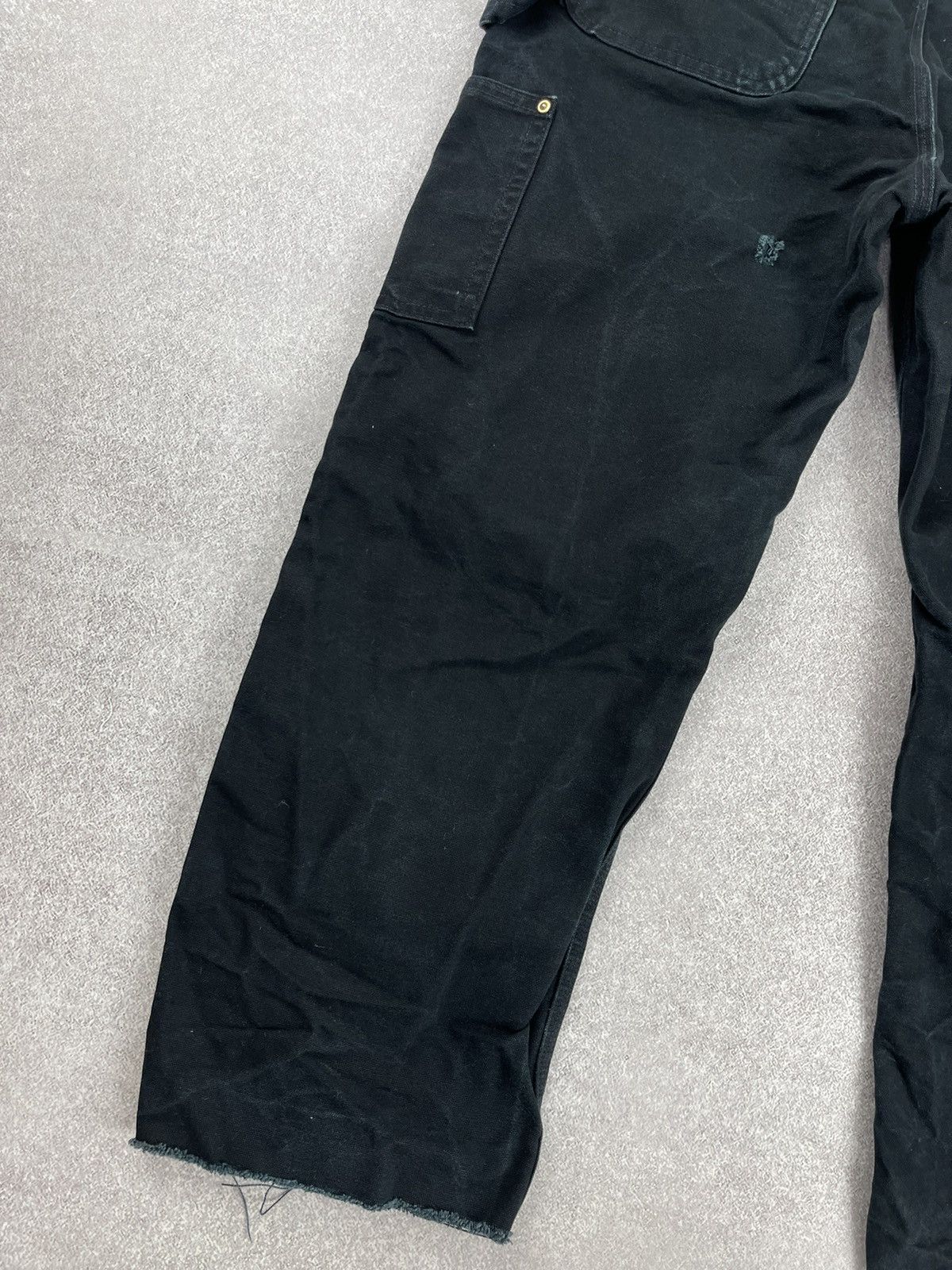 Carhartt × Vintage Vintage Carhartt B01 BLK Double Knee Distressed Pants Size US 32 / EU 48 - 10 Thumbnail