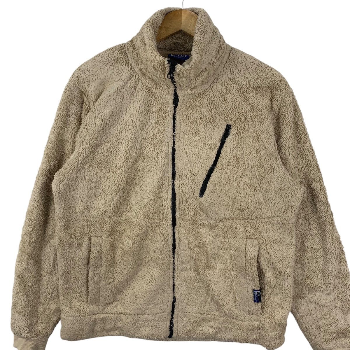 Penfield PENFIELD OUTDOOR Minimalist Design Fleece Beige Zipper Size L / US 10 / IT 46 - 5 Thumbnail