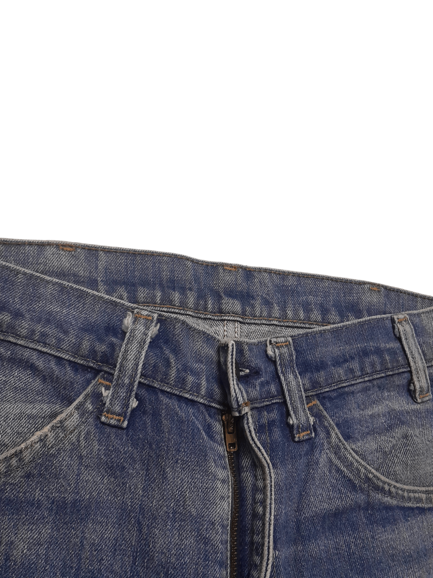 Levi's 70/80s Levis 517 Flare Denim Usa stamped #8 Button (S200) Size US 28 / EU 44 - 5 Thumbnail