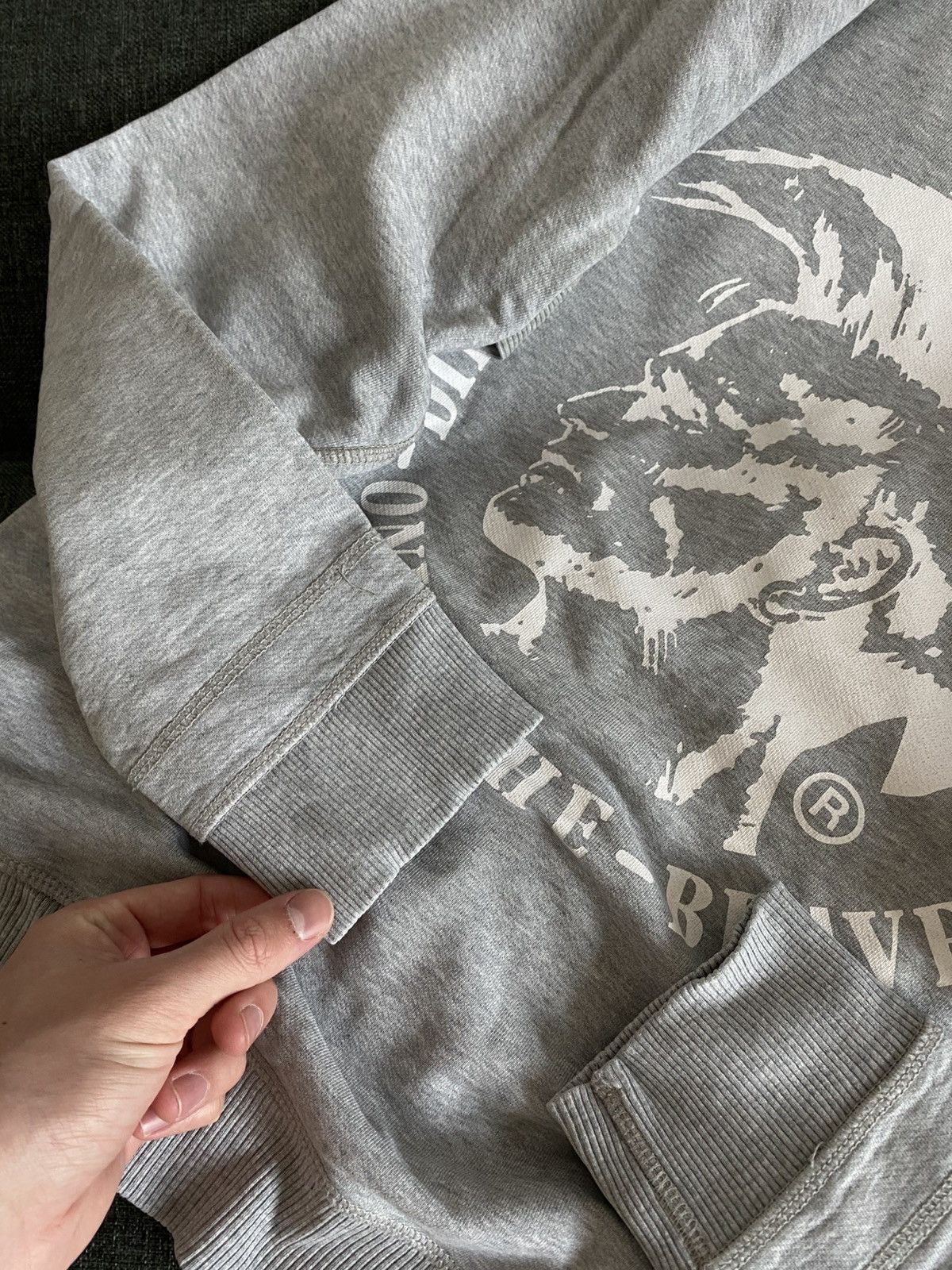 Diesel Diesel Vintage Sweatshirt Big Logo Japanese Avant Garde Y2K Size US M / EU 48-50 / 2 - 5 Thumbnail