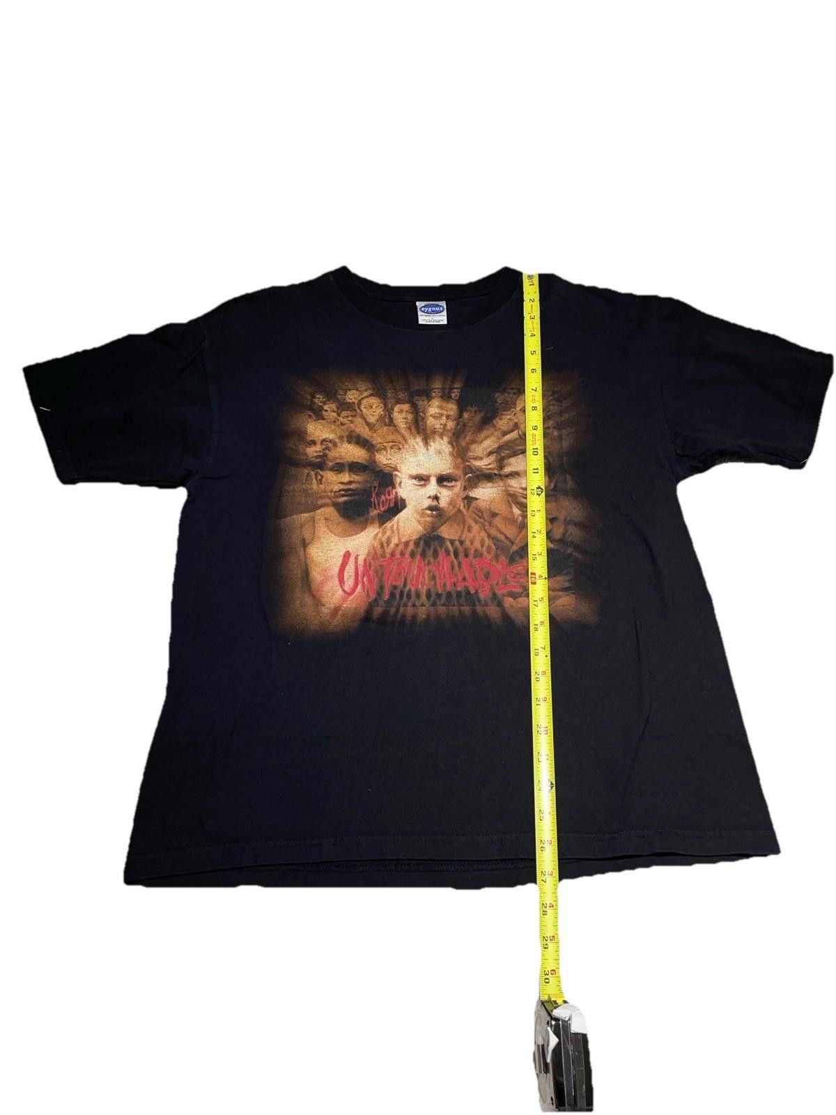 Designer Vintage Korn 2002 Pop Sux Tour Band T-Shirt Large Size US L / EU 52-54 / 3 - 6 Thumbnail