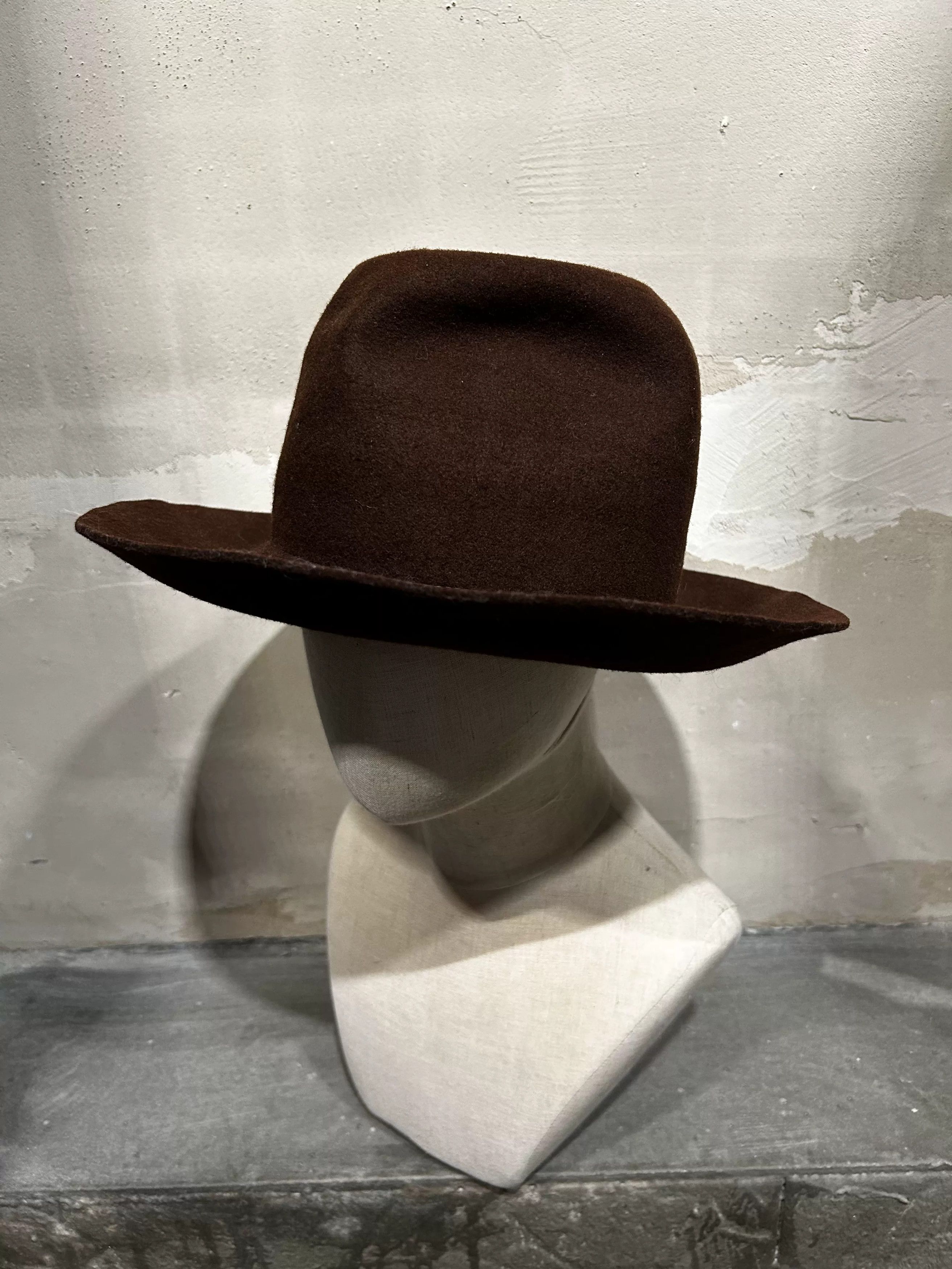 古着 numbernine ウールハット ナンバーナイン 2007SS Number (N)ine Number(N)ine 2007ss Runway Wool Felt Hat | Grailed